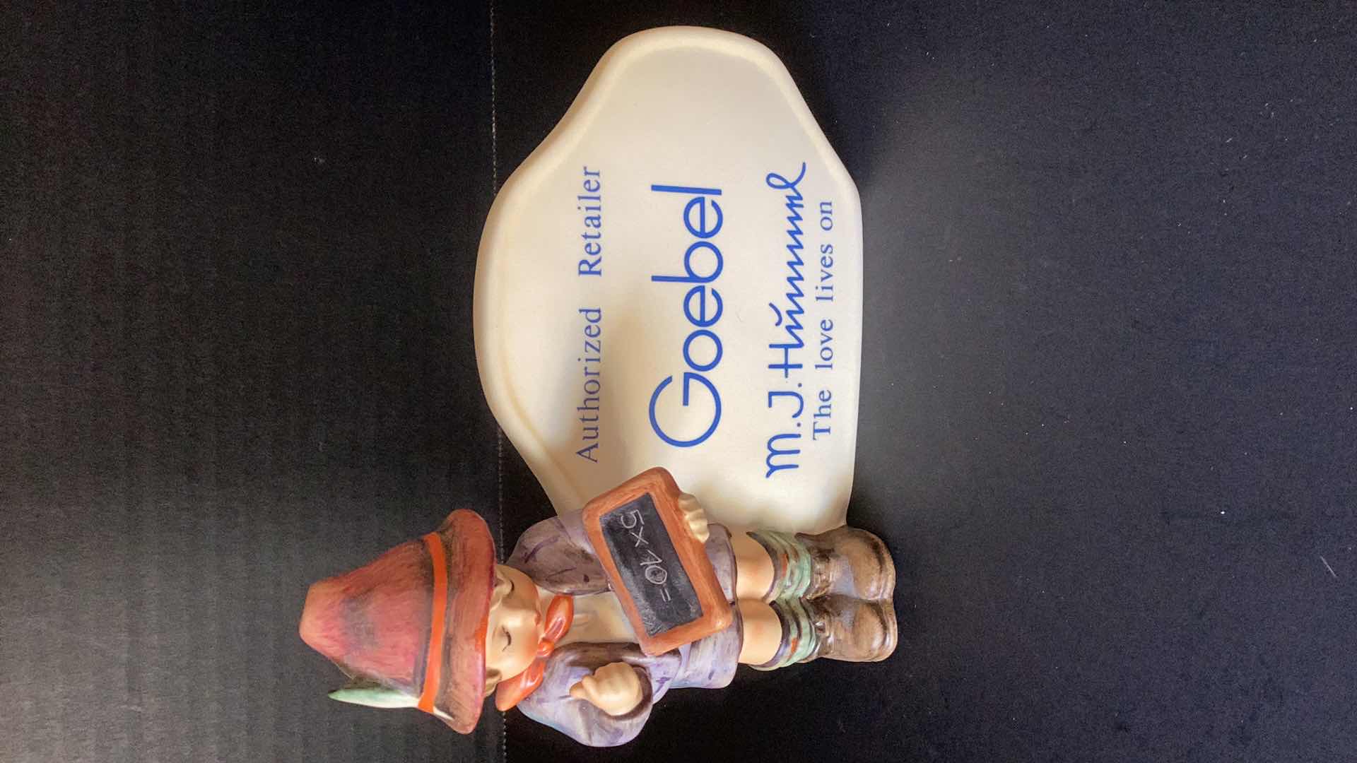 Photo 1 of GOEBEL HUMMEL AUTHORIZED RETAILER DISPLAY 6” X 5”