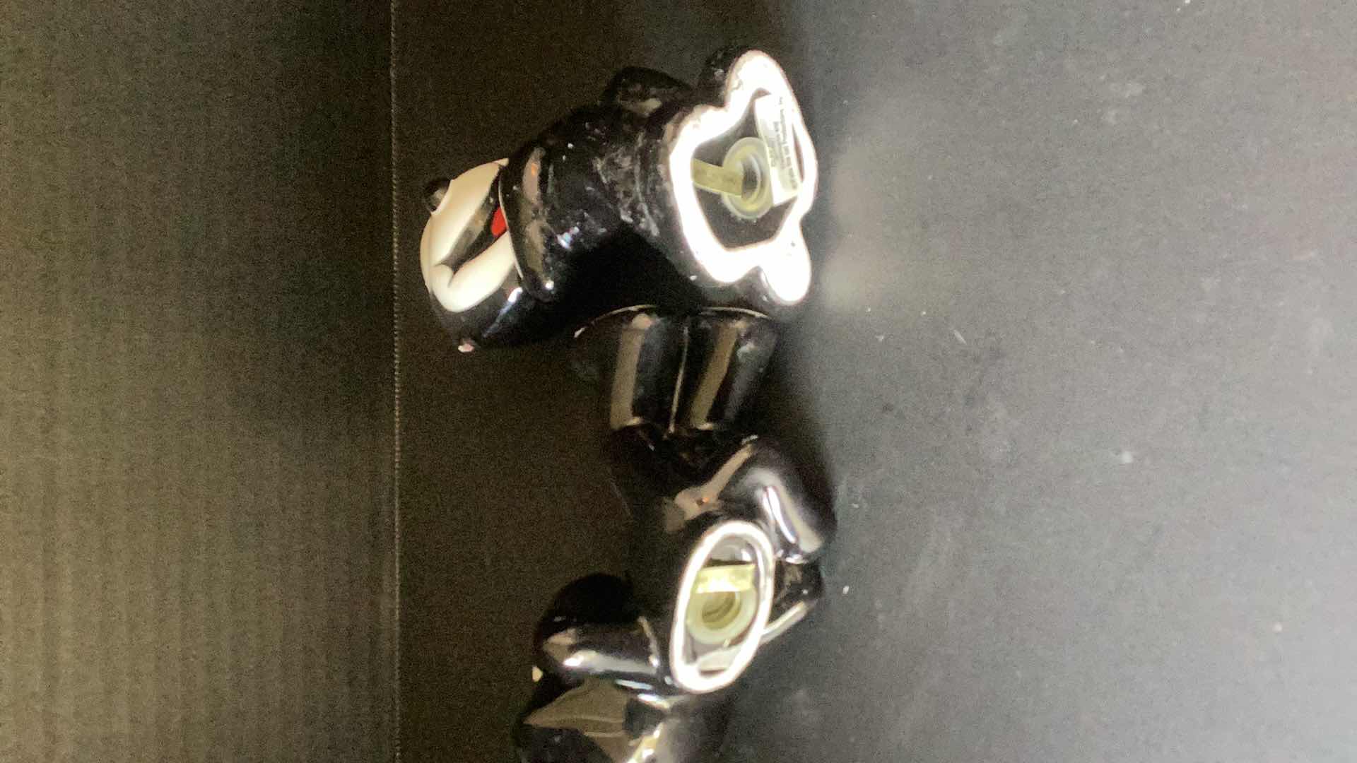 Photo 1 of FELIX THE CAT SALT AND PEPPER SHAKERS 5” TALL