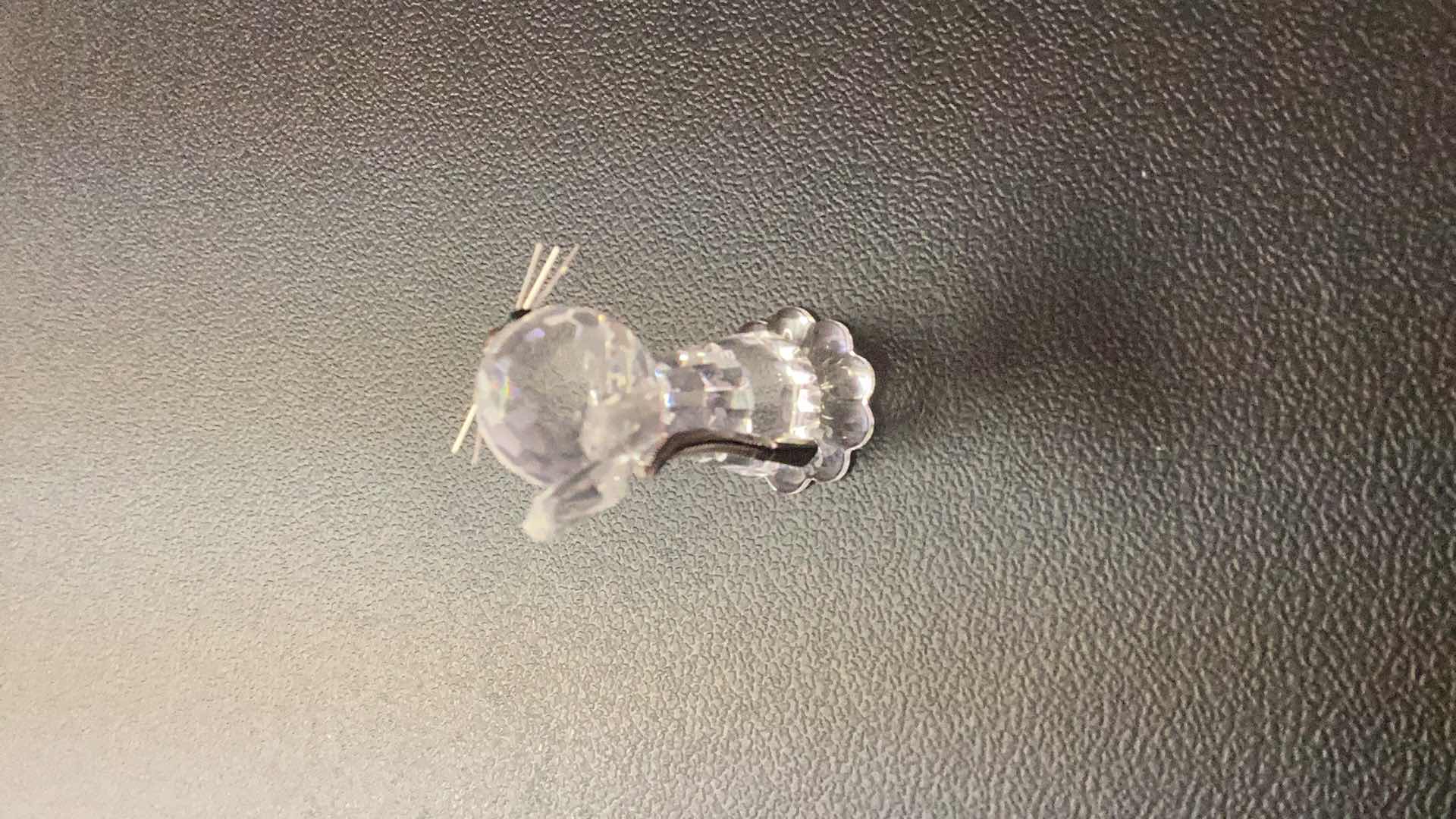 Photo 1 of SWAROVSKI CRYSTAL MINI FIGURE A CAT 2” TALL