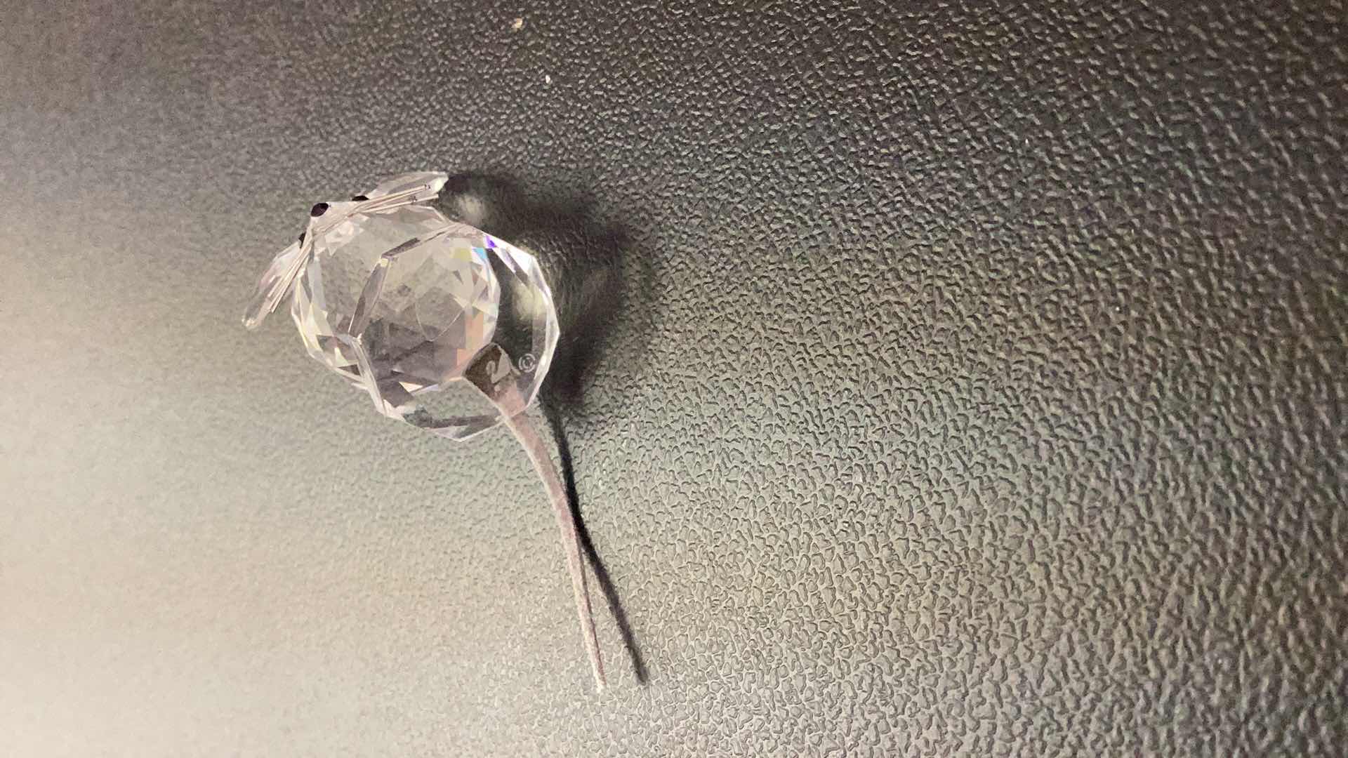 Photo 1 of SWAROVSKI CRYSTAL MINI FIGURE A MOUSE 1” TALL