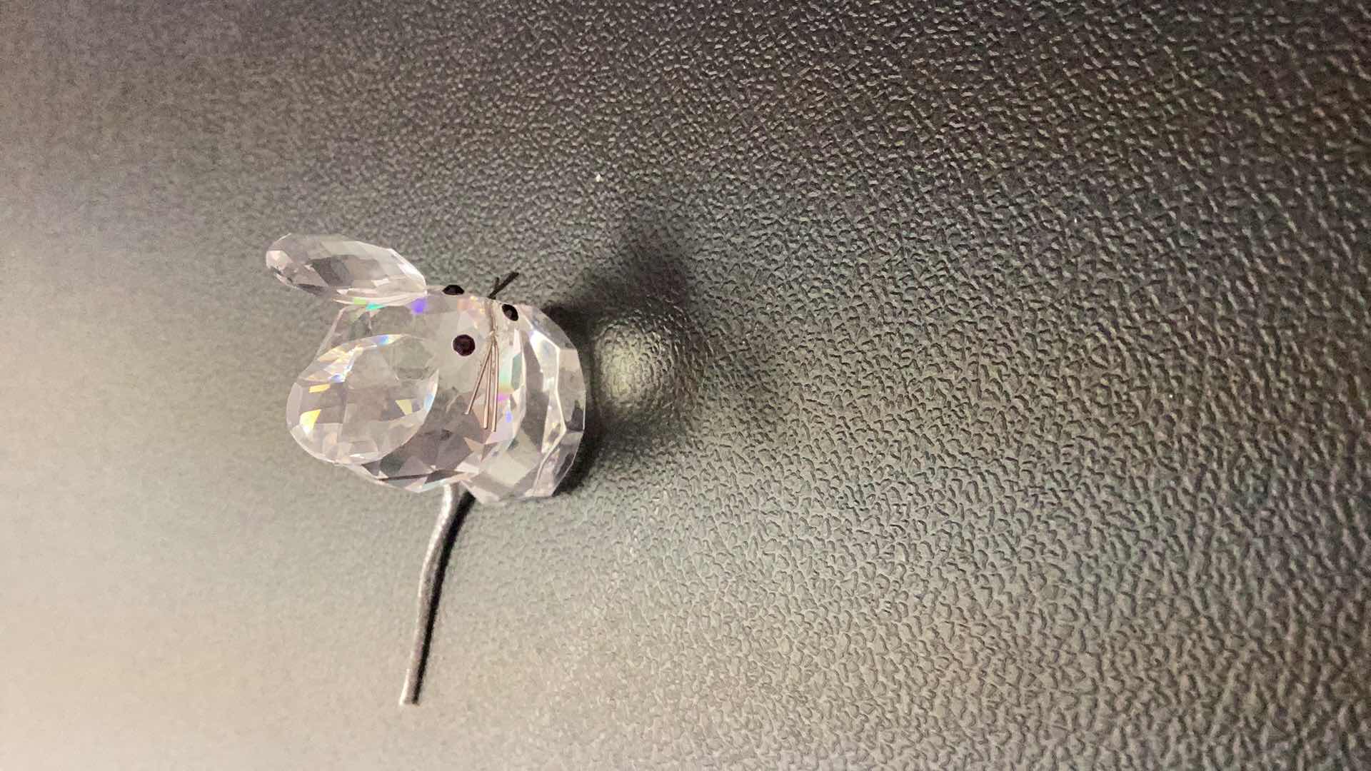 Photo 1 of SWAROVSKI CRYSTAL MINI FIGURE A MOUSE 1” TALL