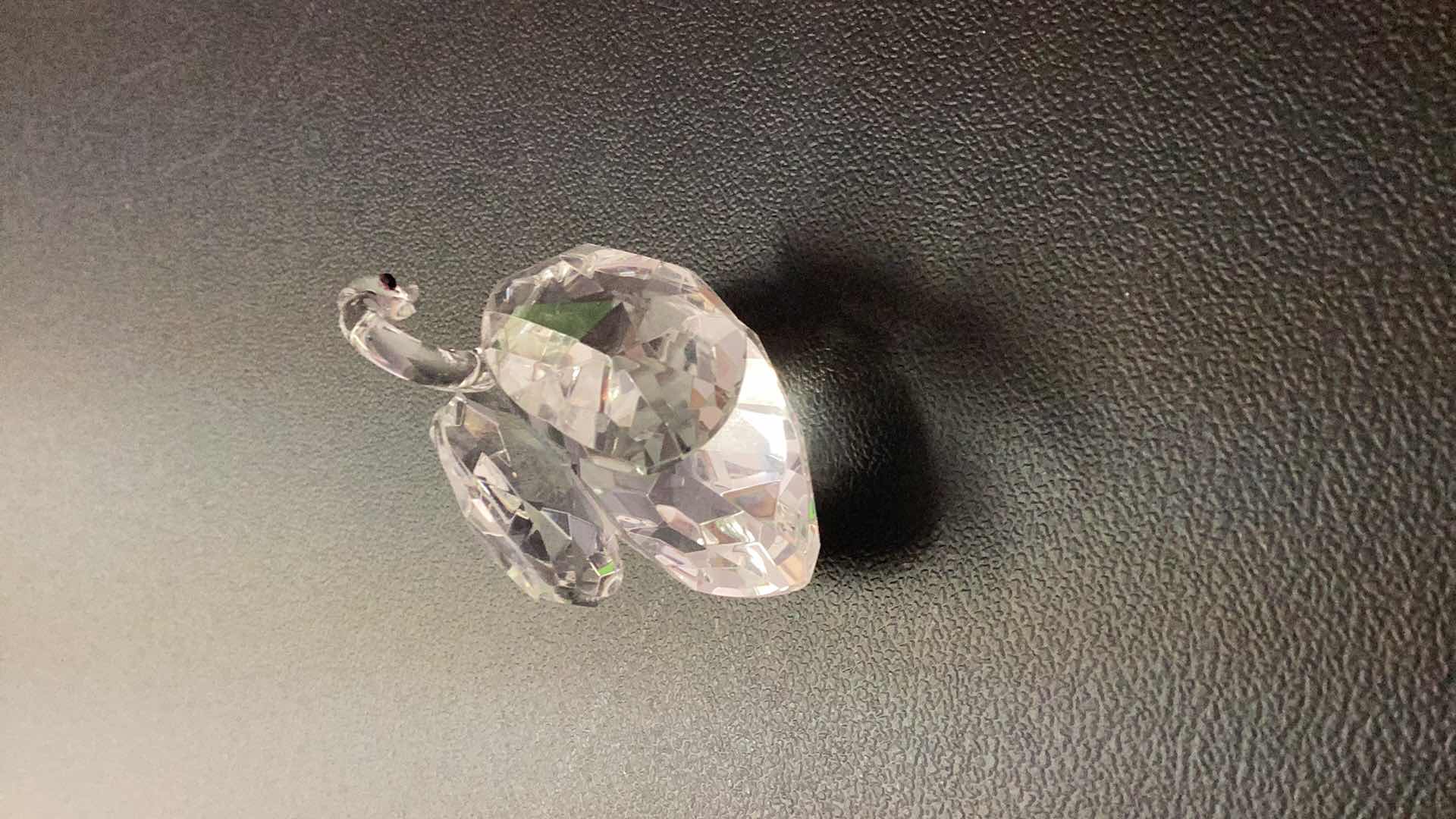 Photo 1 of SWAROVSKI CRYSTAL MINI FIGURE SWAN 2” TALL