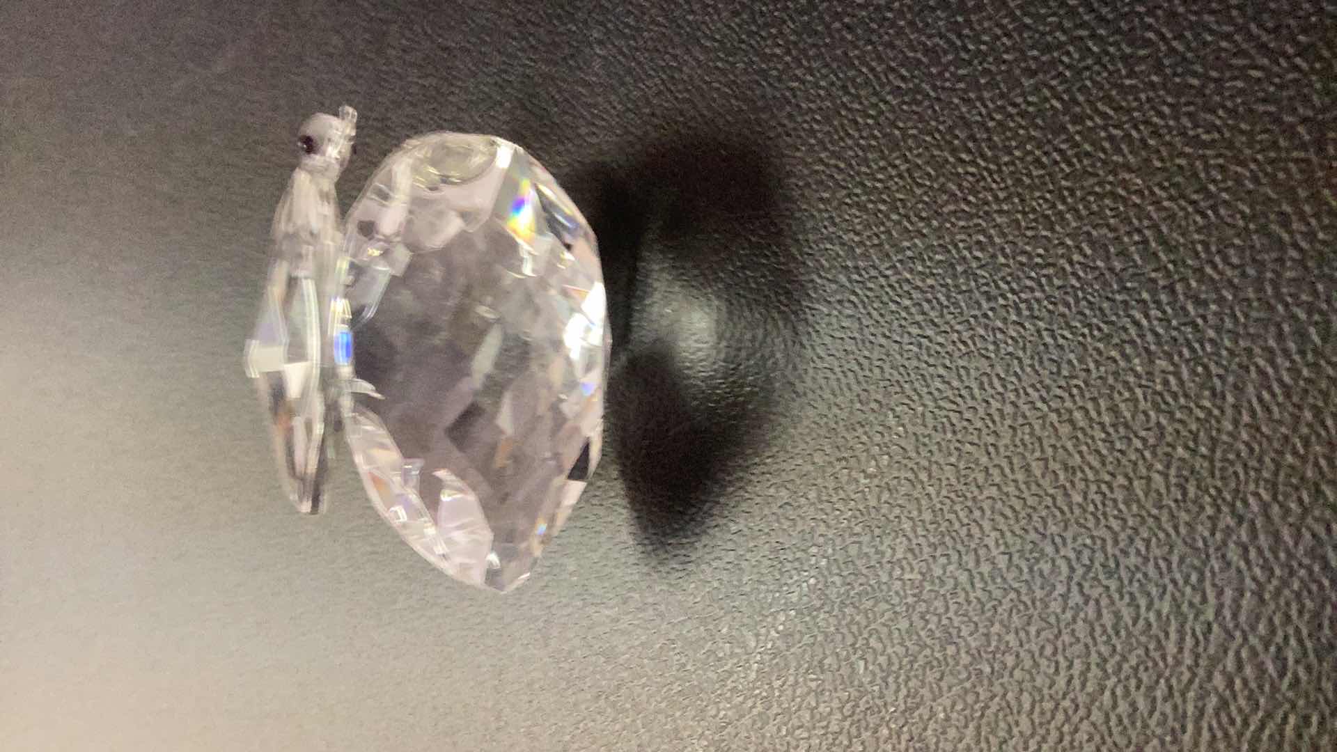 Photo 1 of SWAROVSKI CRYSTAL MINI FIGURE SWAN 2” TALL