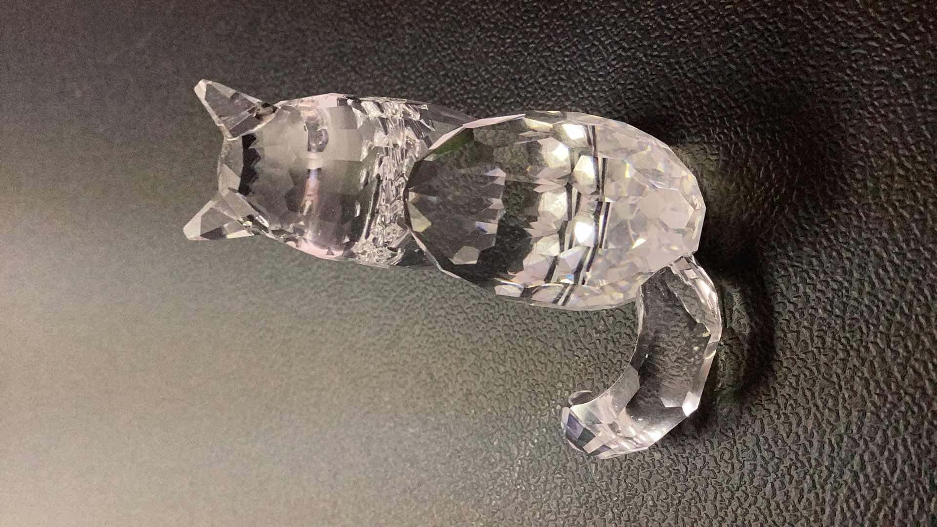 Photo 1 of SWAROVSKI CRYSTAL MINI FIGURE CAT 2” TALL