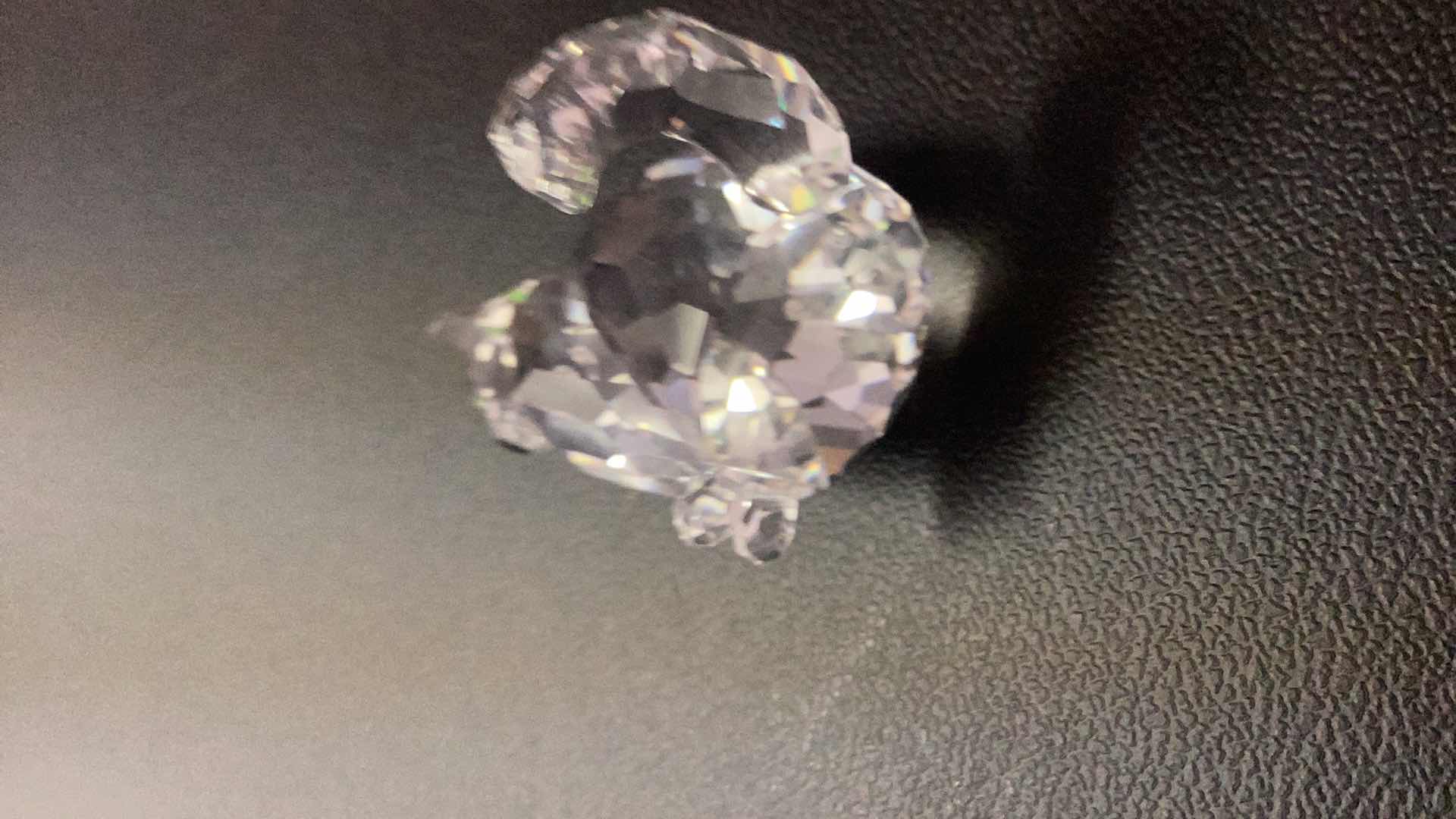 Photo 1 of SWAROVSKI CRYSTAL MINI FIGURE CAT 2” TALL