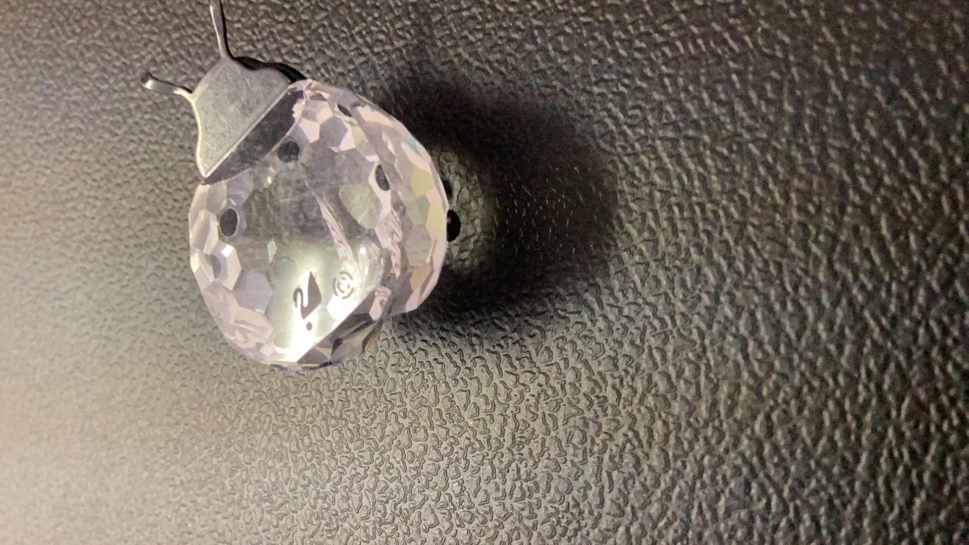 Photo 1 of SWAROVSKI CRYSTAL MINI FIGURE LADY BUG 1/2” TALL