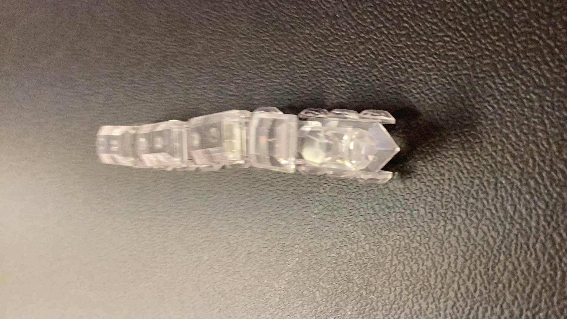 Photo 1 of SET OF 4 SWAROVSKI CRYSTAL TRAIN SET 3 1/2” LONG