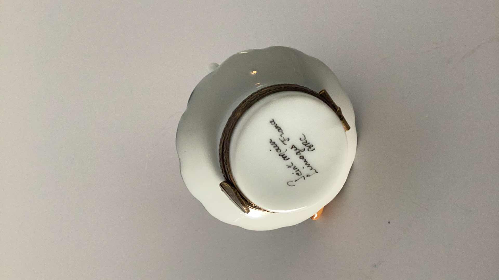 Photo 1 of LIMOGES FRANCE STARBUCKS COFFEE SERVICE 2” WIDE 