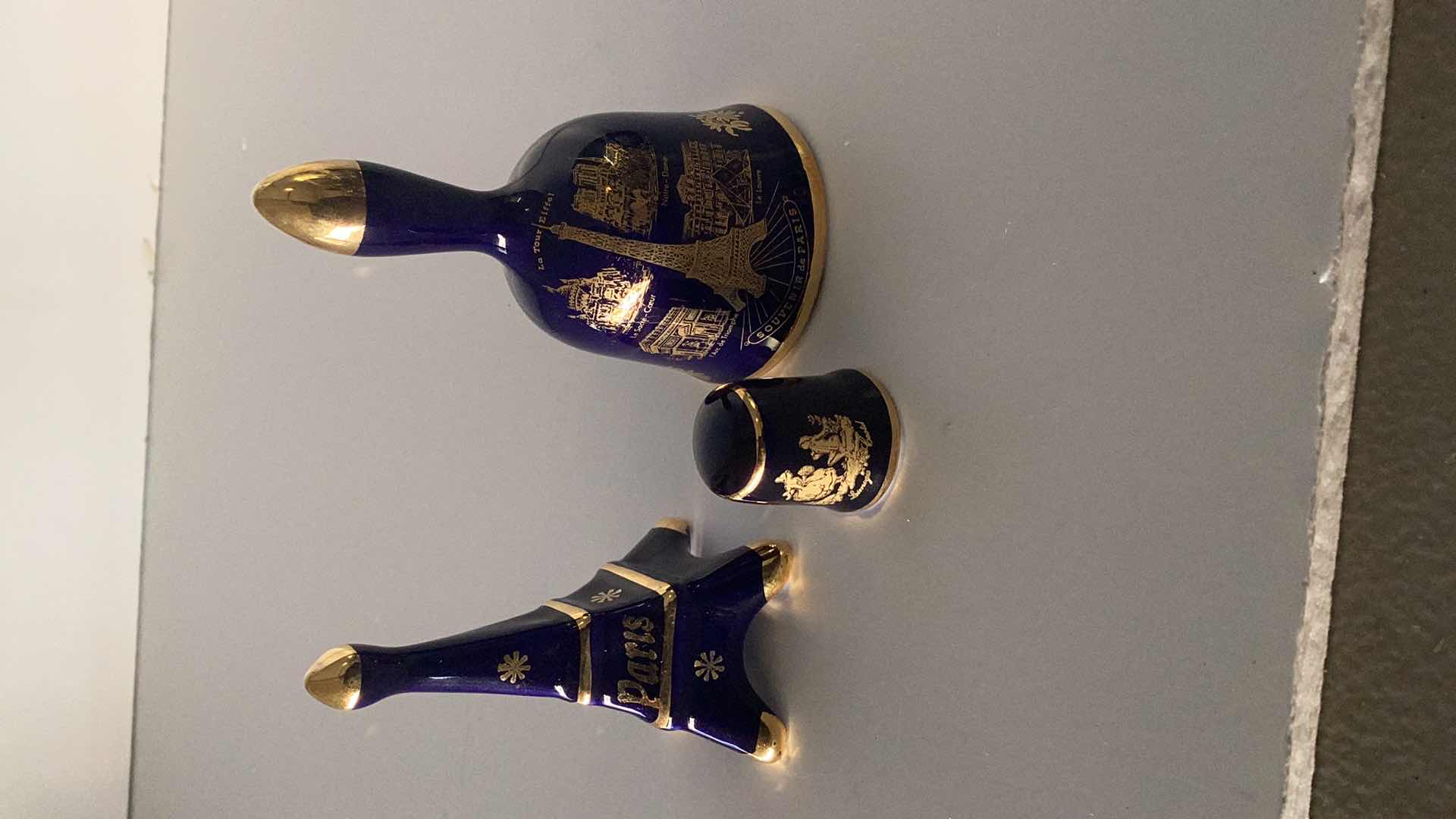 Photo 1 of LIMOGES FRANCE WELCOME TO PARIS SET OF 3