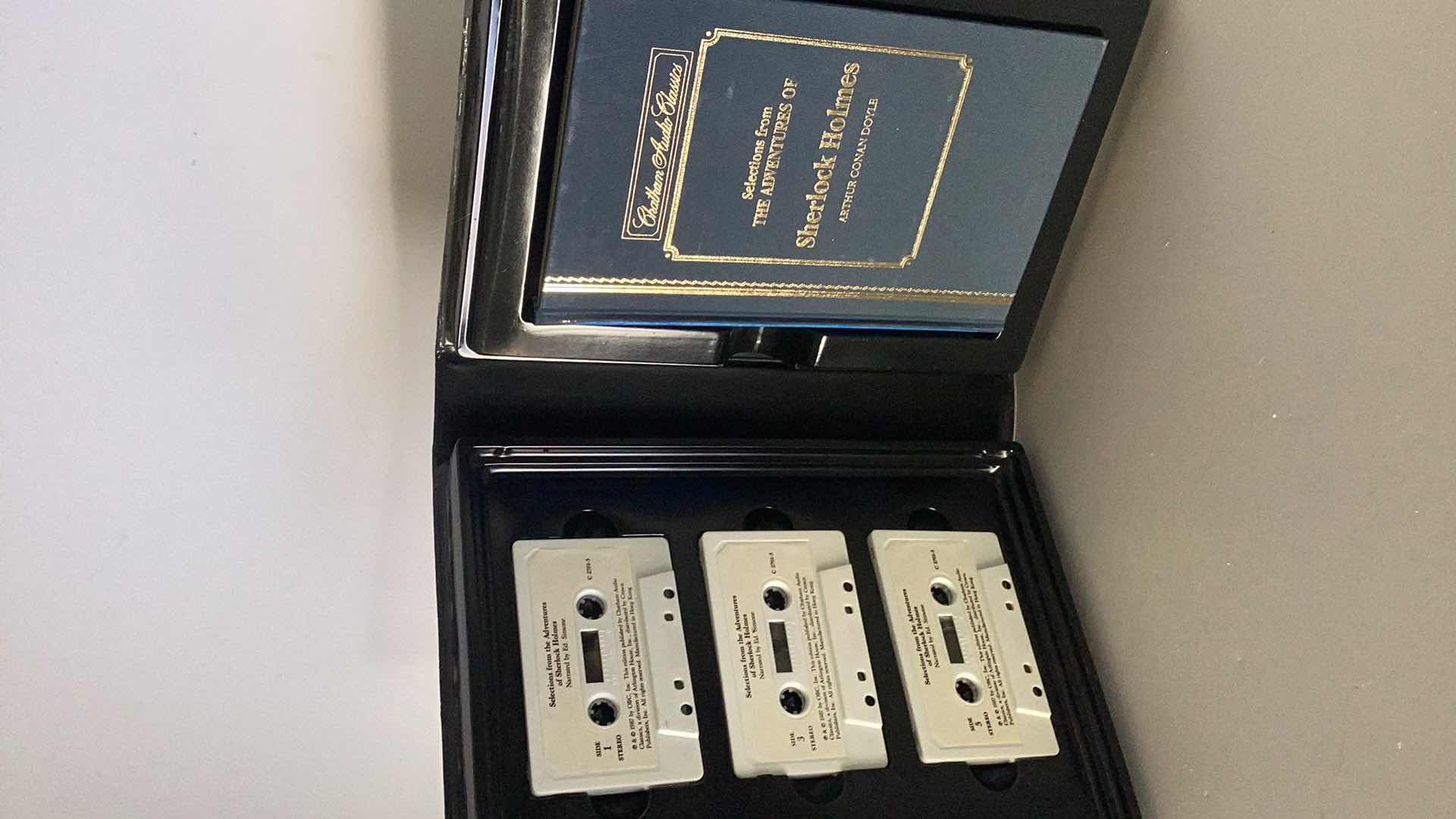 Photo 1 of CHATHAM AUDIO CLASSICS SHERLOCK HOLMES ADVENTURES CASSETTES