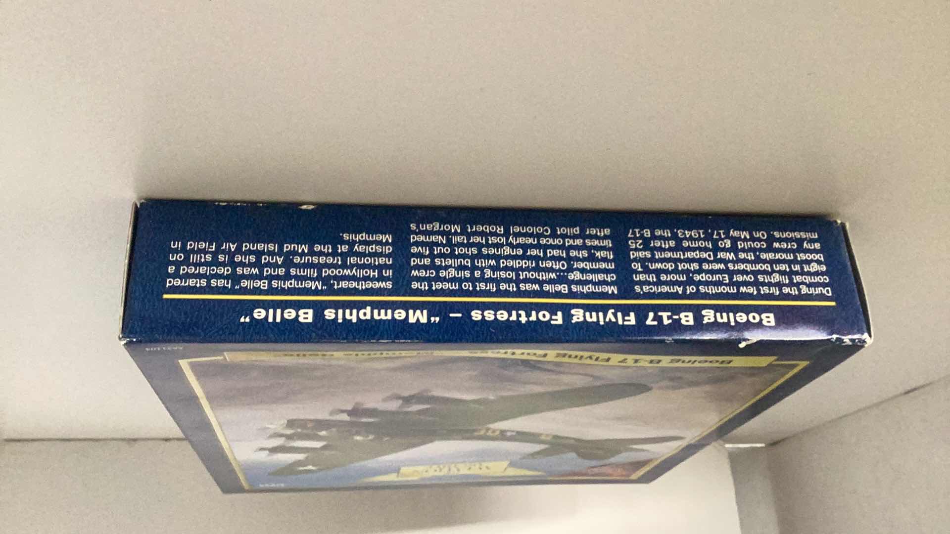 Photo 1 of HISTORY CHANNEL 1:144 SCALE BOEING B-17 MEMPHIS BELLE