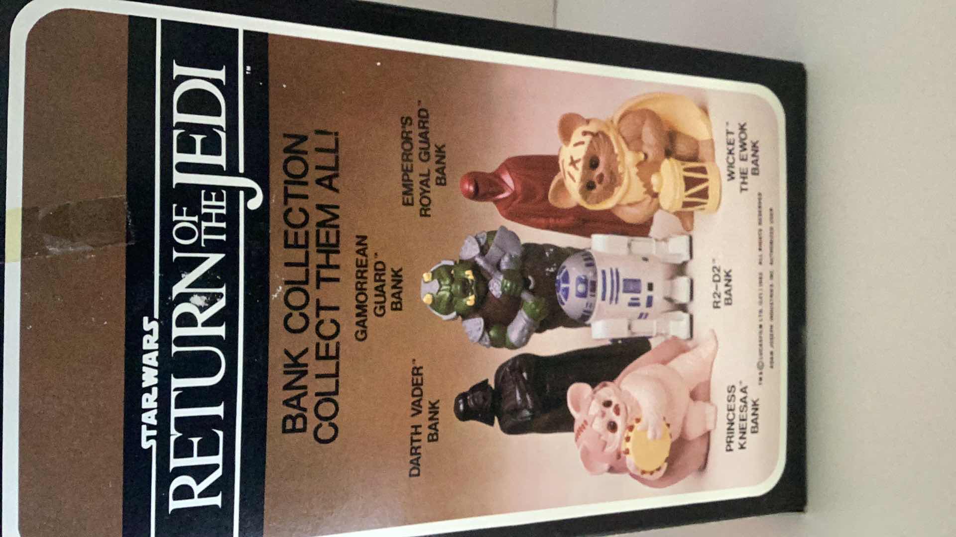 Photo 1 of STAR WARS RETURN OF THE JEDI DARTH VADER BANK