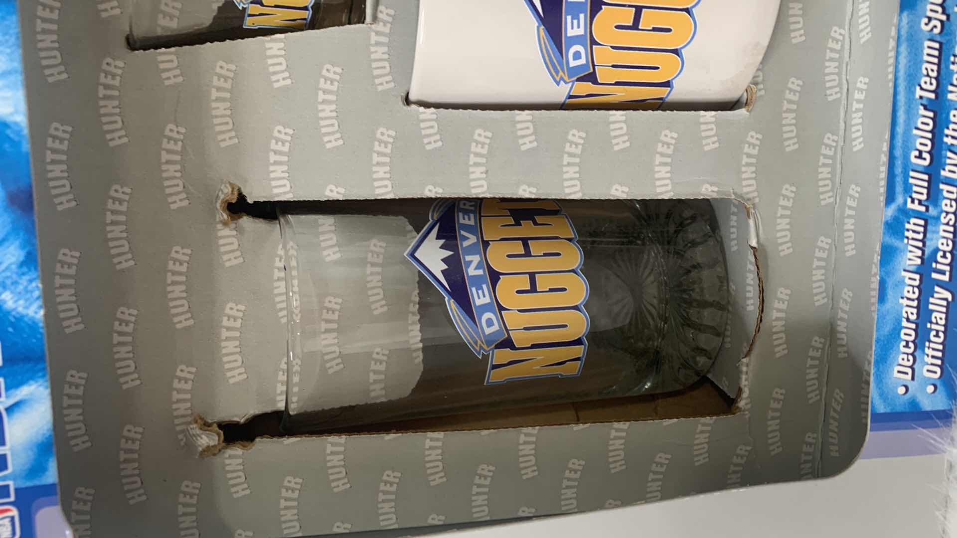 Photo 1 of NEW BOXED DENVER NUGGETS NBA DRINKWARE SET