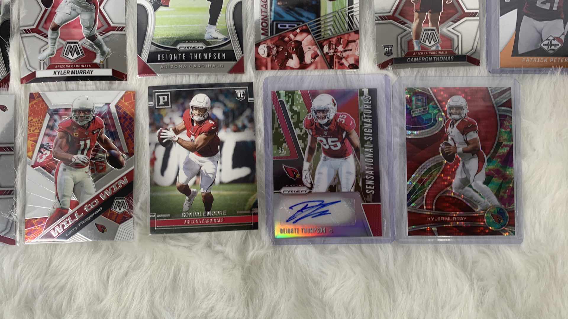 Photo 1 of 22 ARIZONA CARDINALS FOOTBALL CARDS 1 AUTOGRAPHED