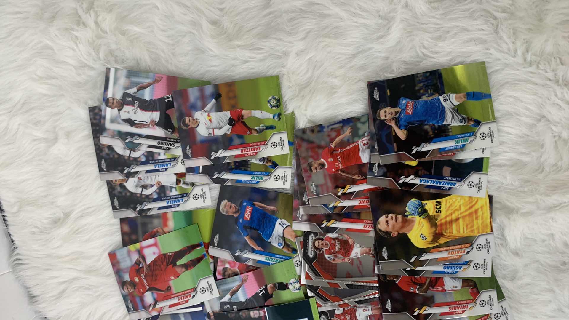 Photo 1 of STACK OF COLLECTIBLE SOCCER CARDS