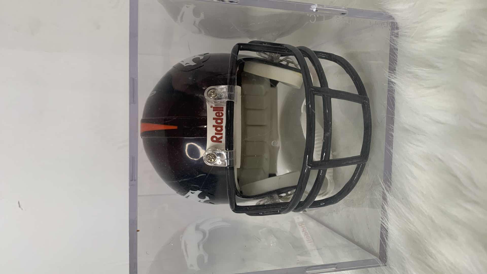 Photo 1 of SIGNED JAY CUTLER DENVER BRONCOS MINI HELMET