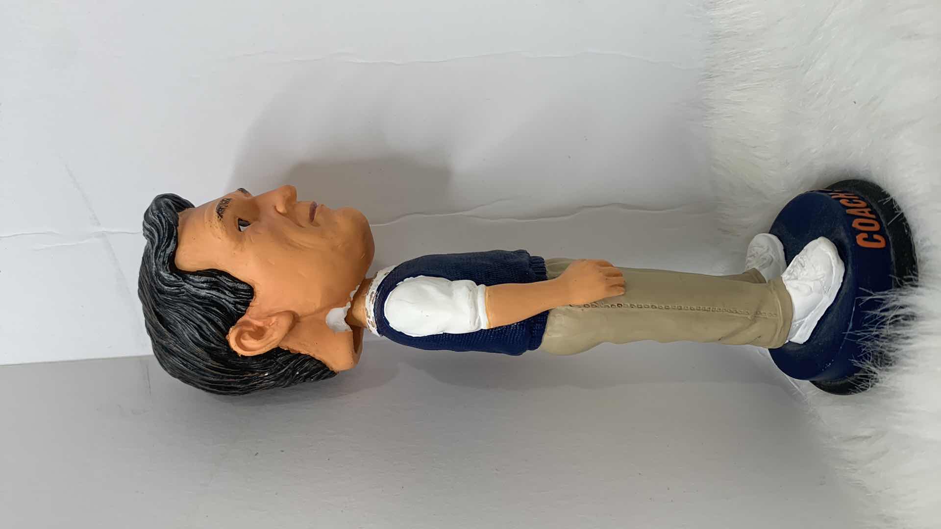Photo 1 of NUMBERED COLLECTIBLE, LEGENDS OF THE FIELD COACH SHANAHAN DENVER BRONCOS BOBBLE HEAD