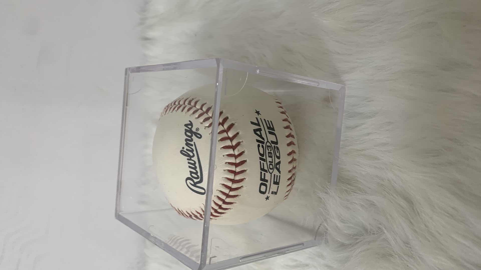 Photo 1 of COLLECTIBLE AUTOGRAPHED BASEBALL BRIAN GILES PADRES