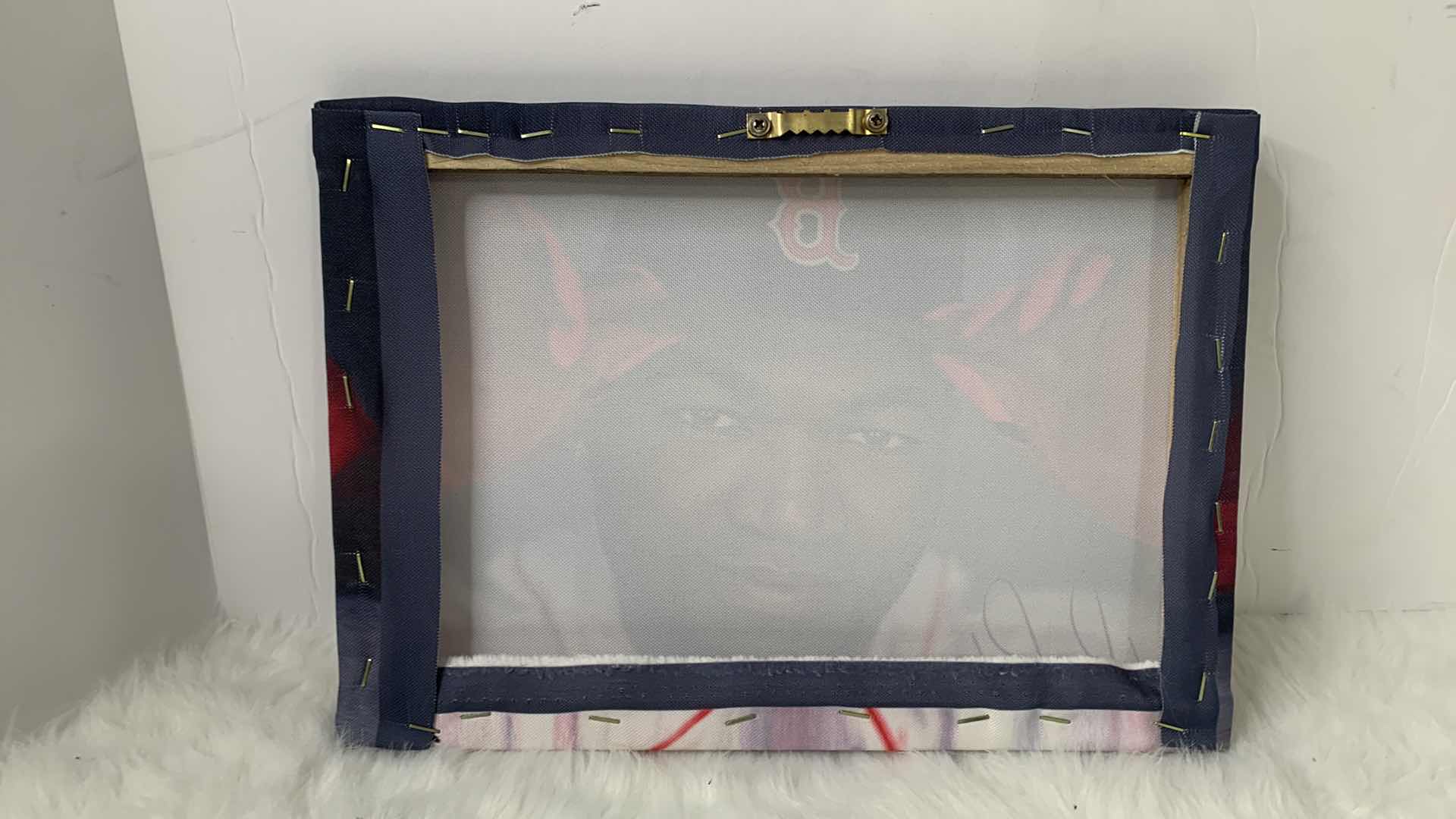 Photo 1 of ARTWORK, STRETCHED CANVAS, DAVID ORTIZ, 12” x 9”