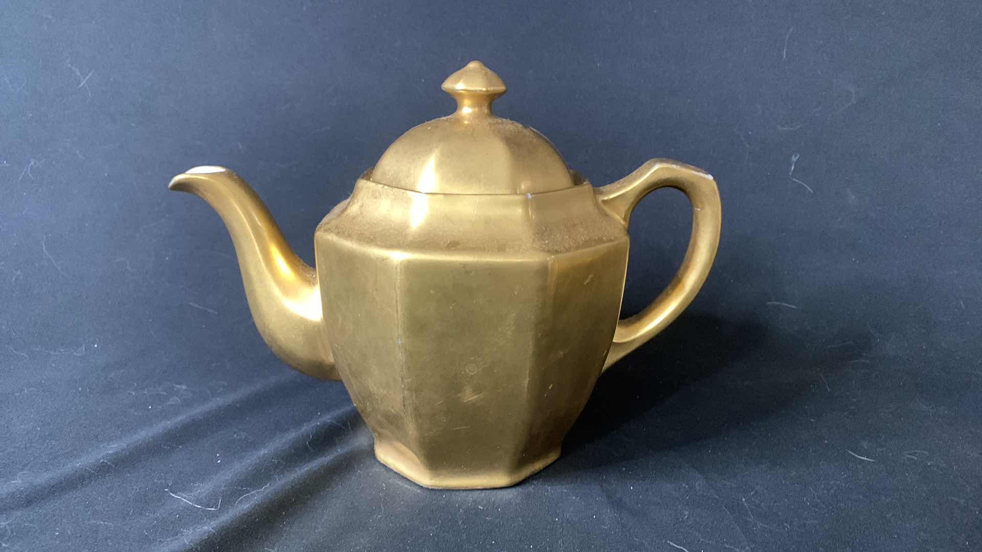 Photo 1 of GOLD TOPPED PORCELAIN TEA SET FROM GERMANY