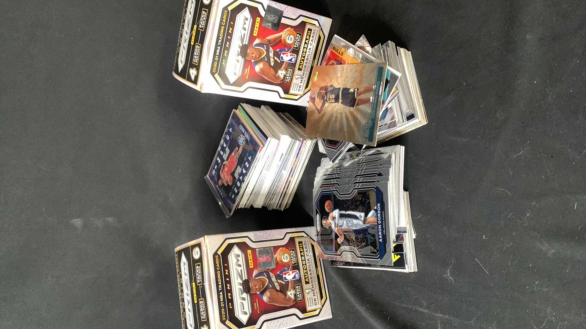 Photo 1 of STACK OF COLLECTIBLE BASKETBALL CARDS