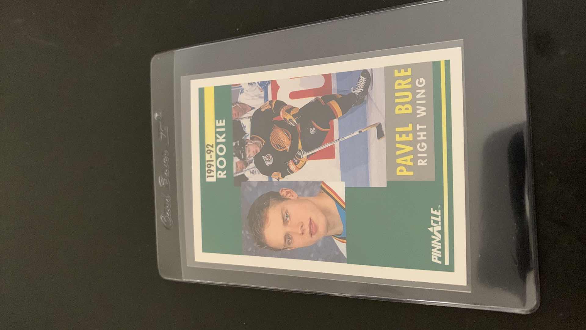 Photo 1 of 1991 SCORE PAVEL BURE CANUCKS ROOKIE CARD