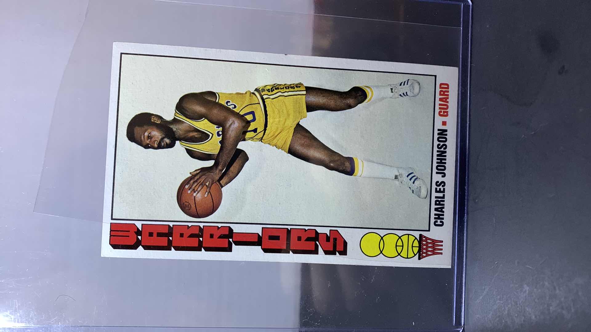 Photo 1 of 1976 TOPPS CHARLES JOHNSON WARRIORS CARD