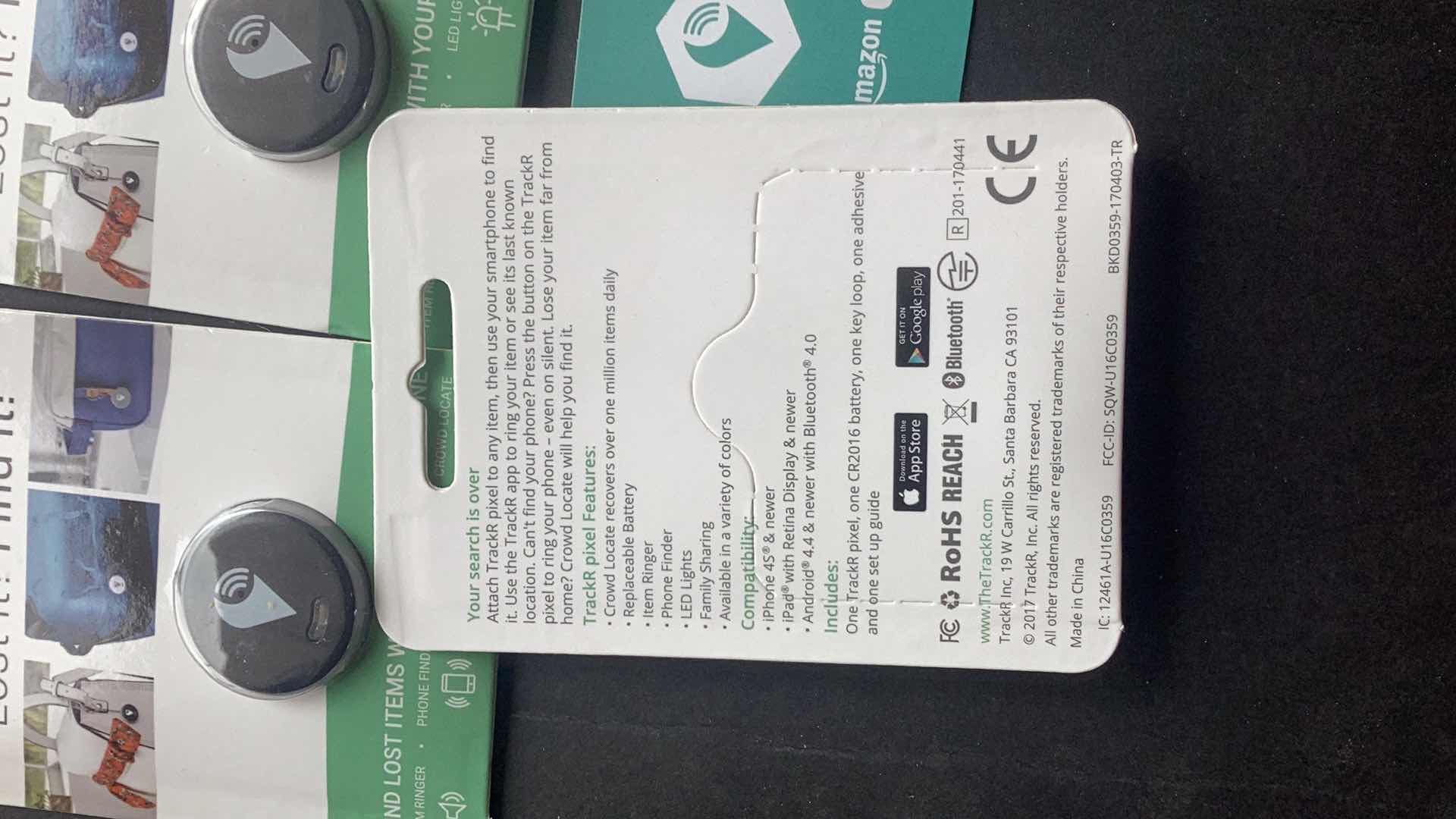 Photo 2 of 3 TRACKR PIXEL SMARTPHONE TRACKERS