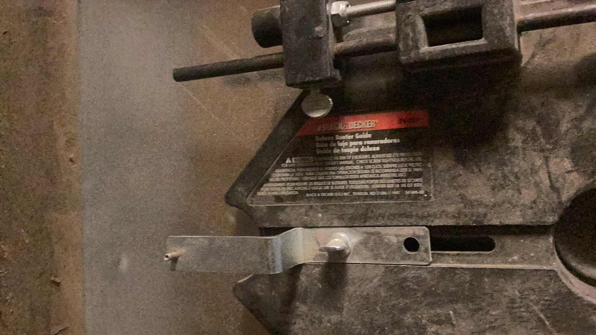 Photo 1 of BLACK AND DECKER ROUTER GUIDE