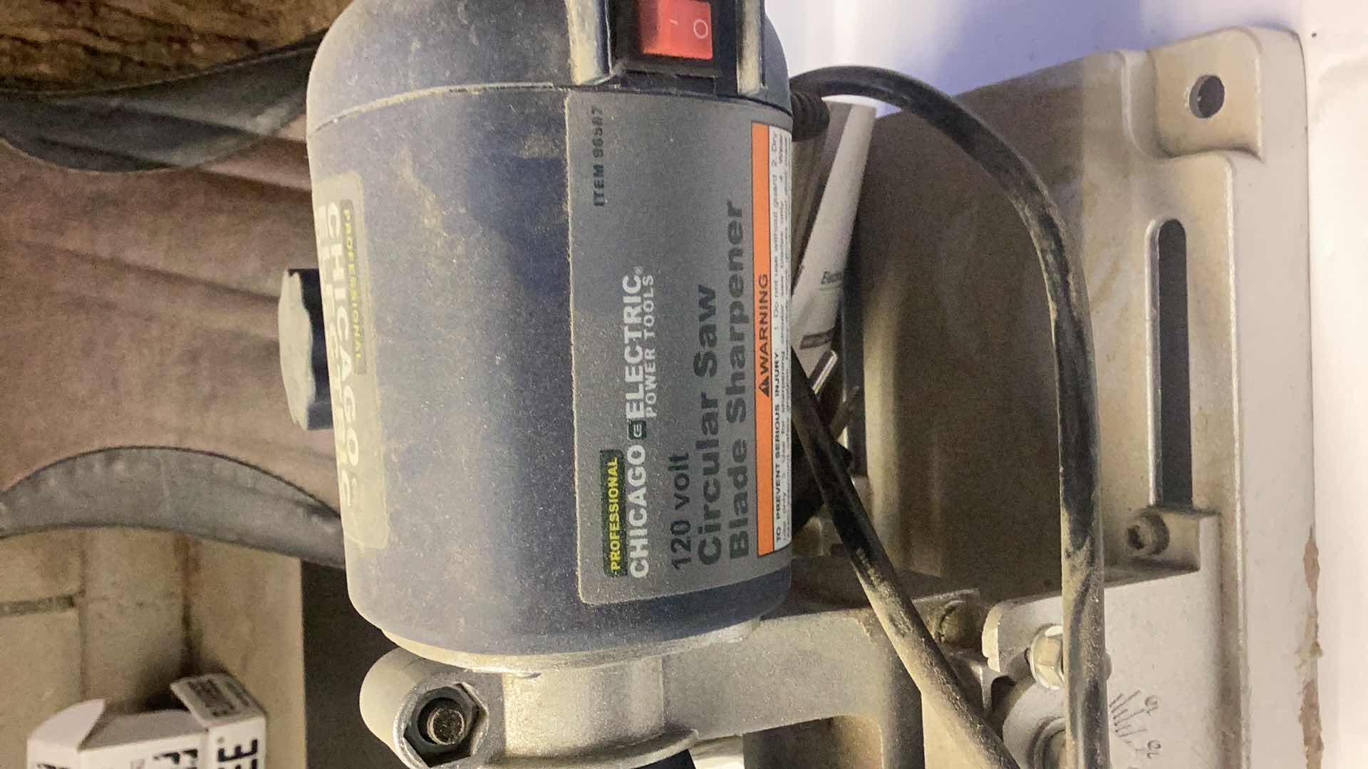 Photo 1 of CIRCULAR SAW BLADE SHARPNER