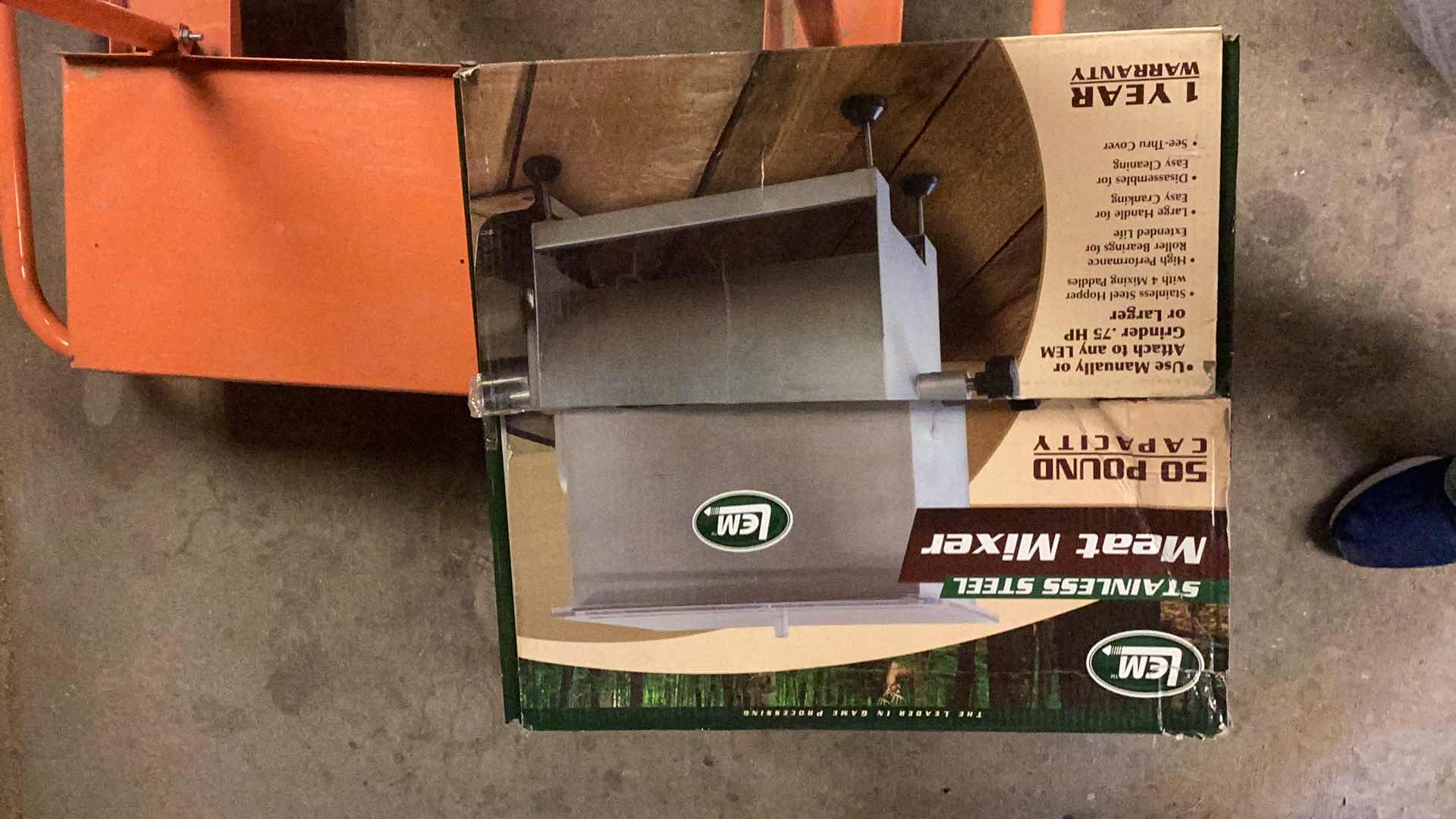 Photo 1 of LEM 50 POND METAL MEAT MIXER