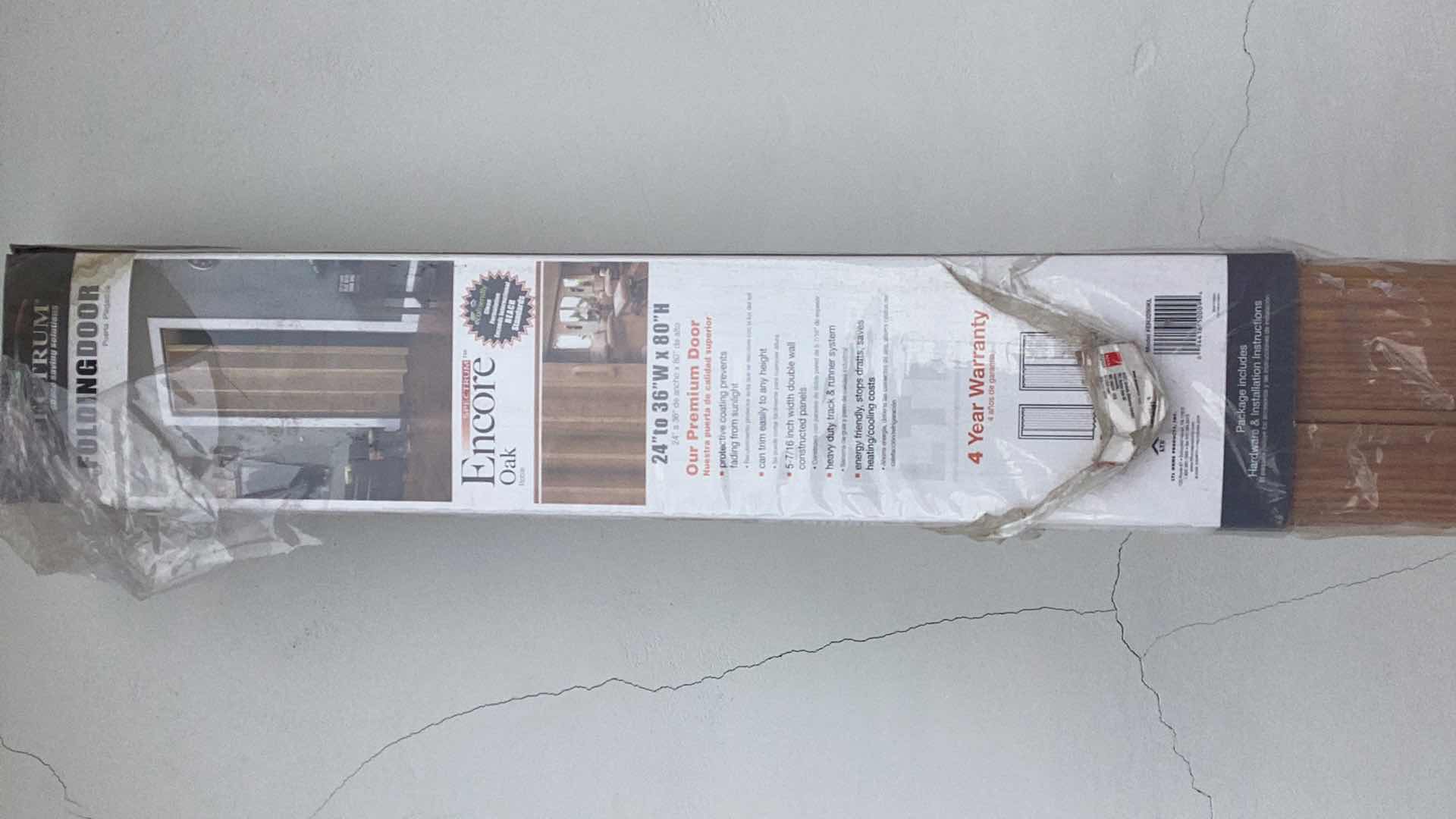 Photo 1 of ENCORE OAK FOLDING DOOR FACTORY SEALED