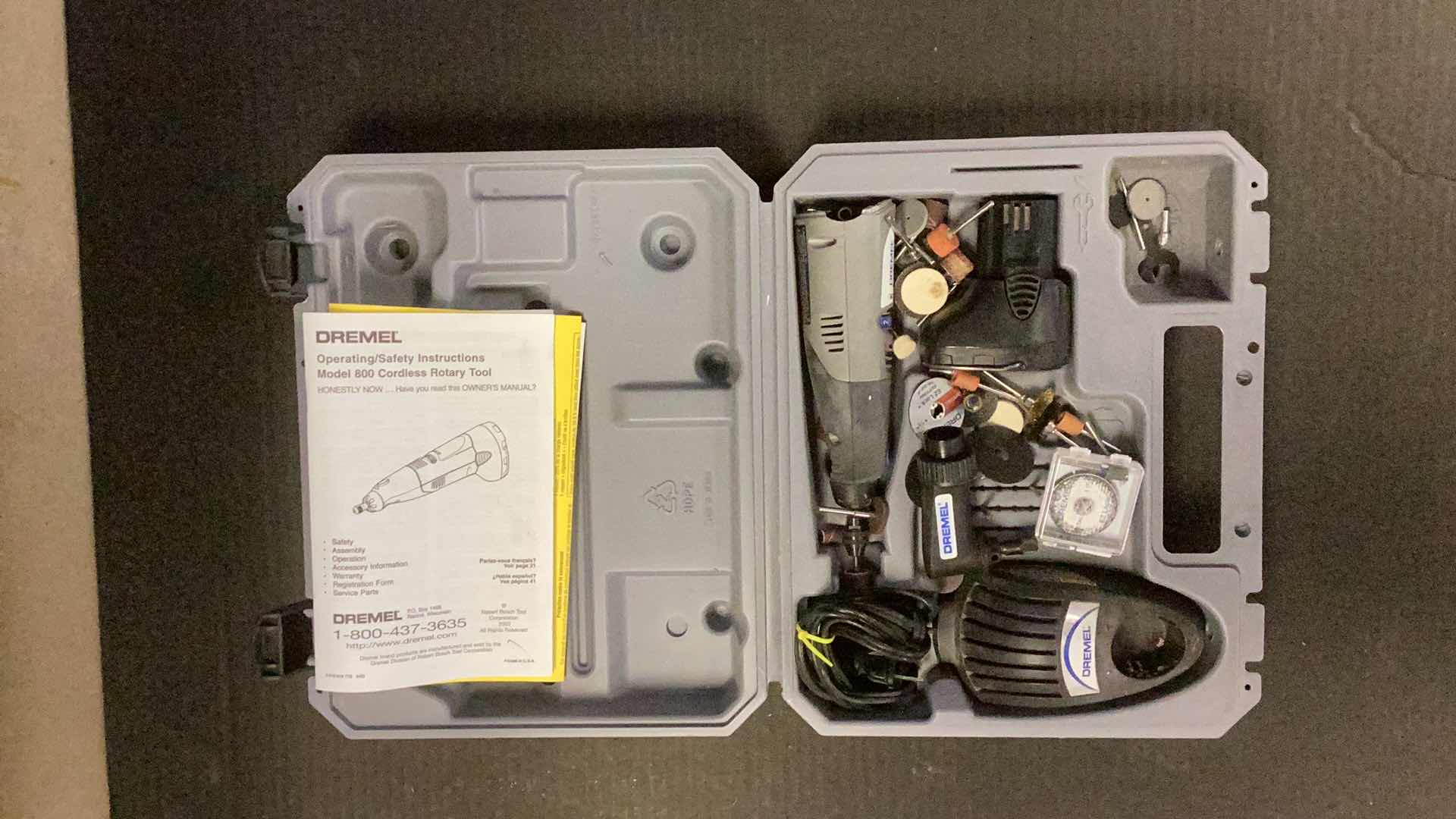 Photo 1 of DREMEL MODEL 800 CORDLESS ROATARY TOOL