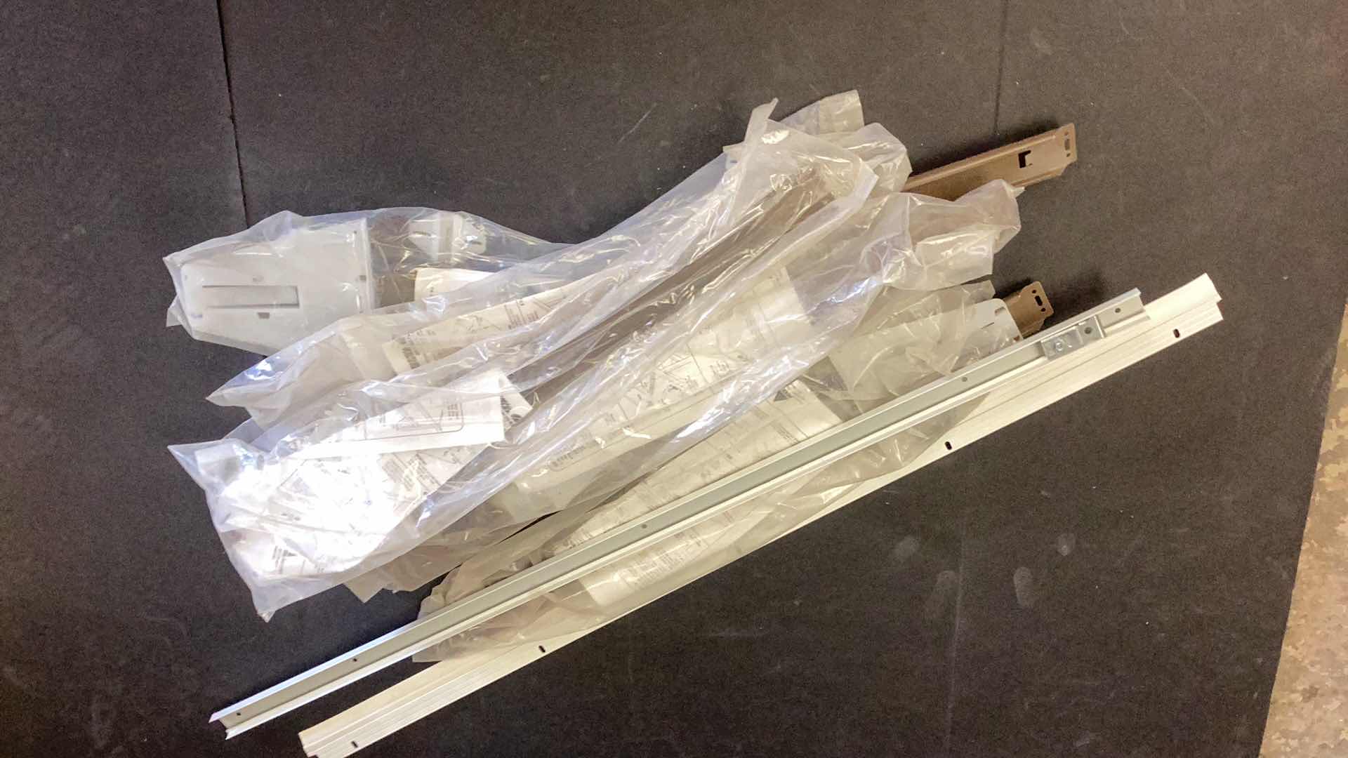 Photo 1 of SHELF METAL RUNNERS