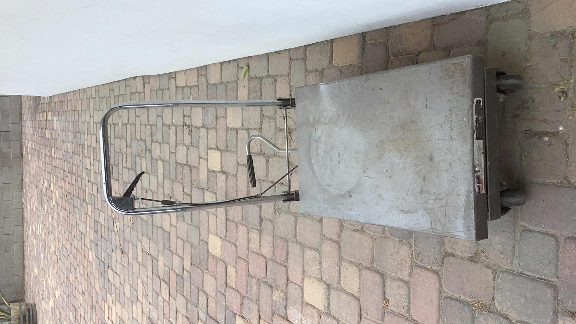 Photo 1 of HEAVY DUTY STEEL CART WITH HAND BRAKE