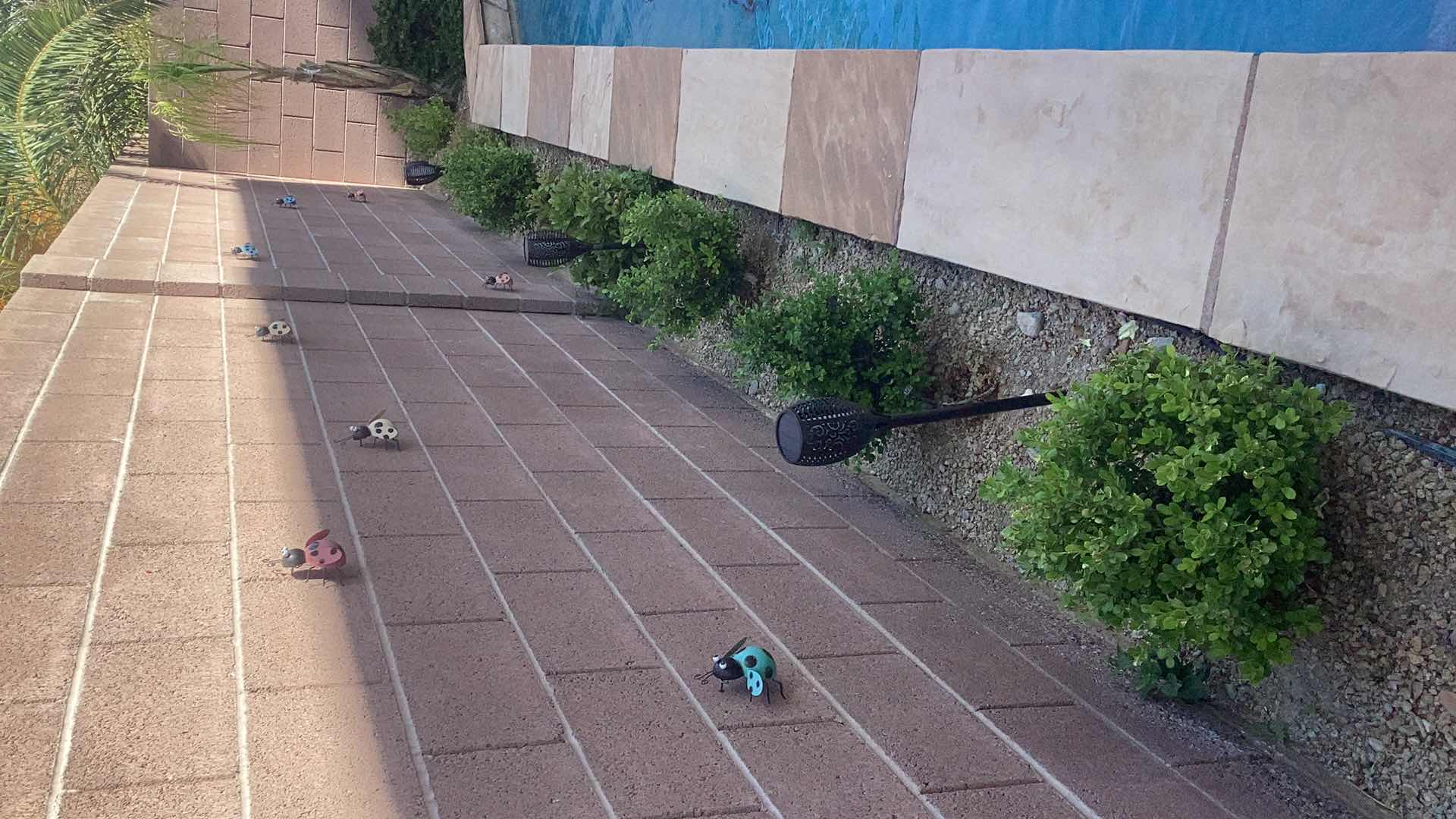 Photo 1 of THREE SOLAR POOL LIGHTS 24” +