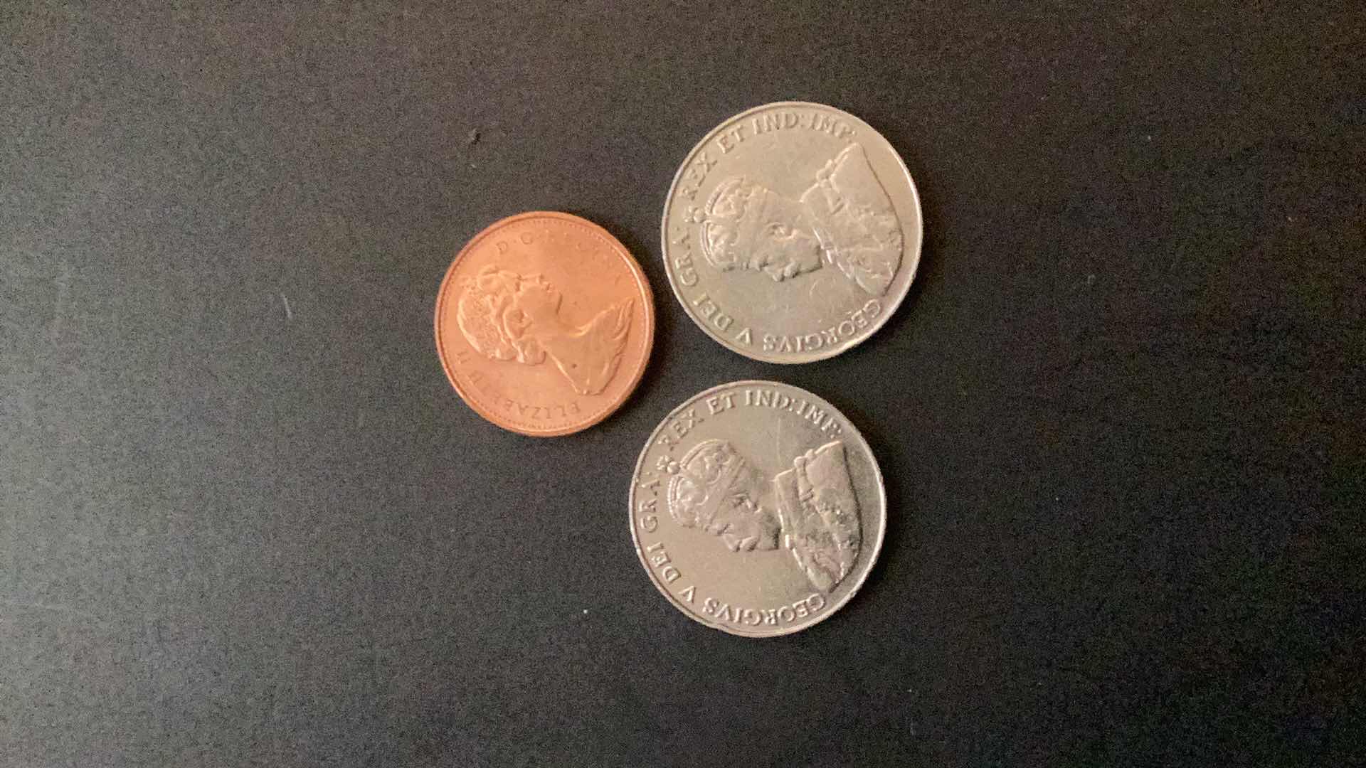 Photo 1 of CANADA 1932,1934,1967 COINS