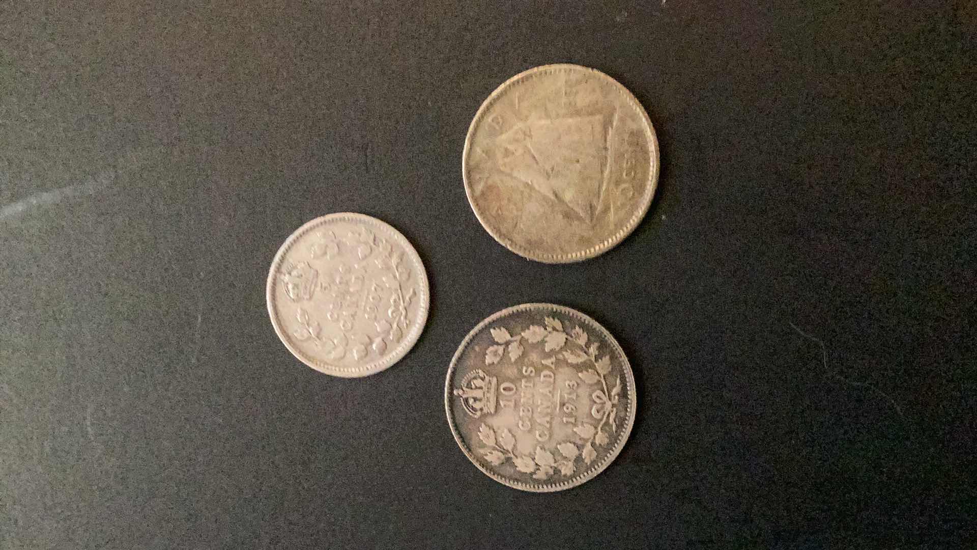 Photo 1 of CANADA 1907,1913,1950 COINS