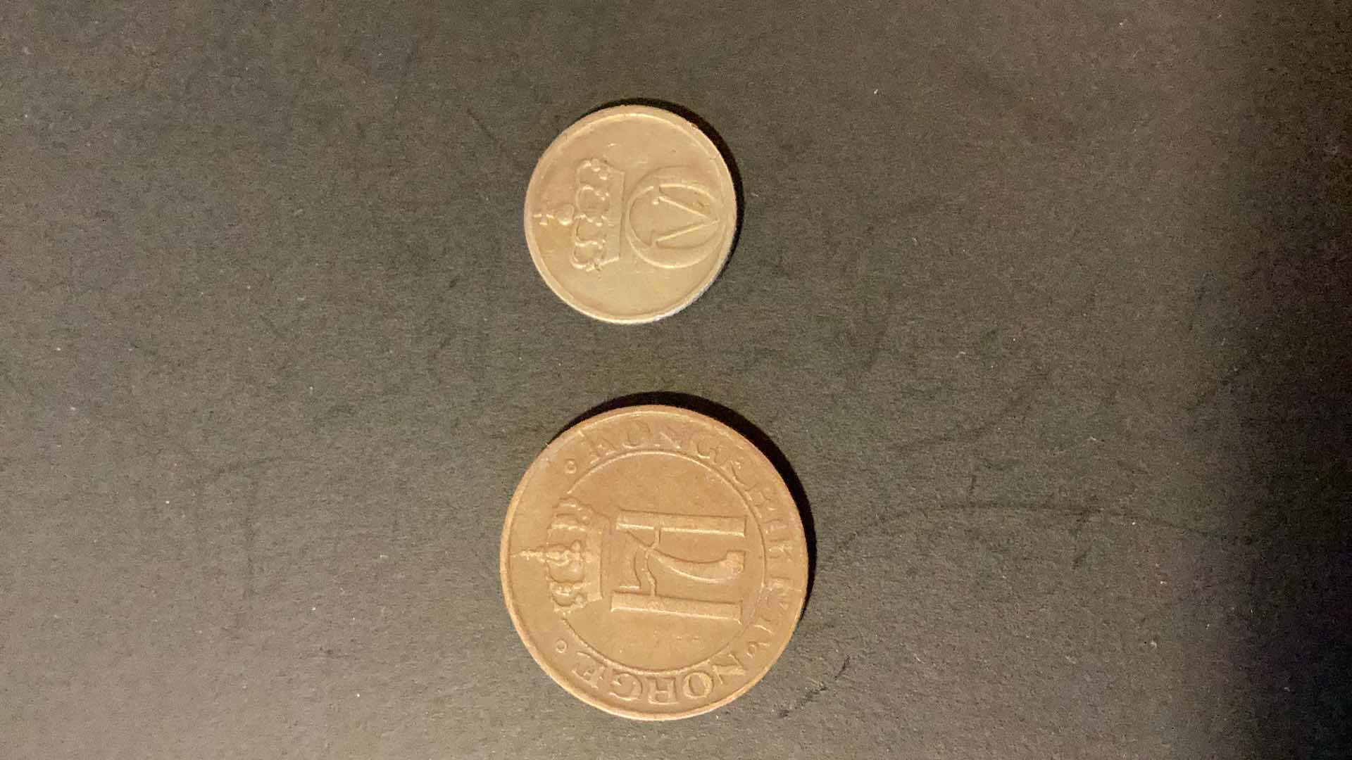 Photo 1 of NORWAY 1921,1967 COINS