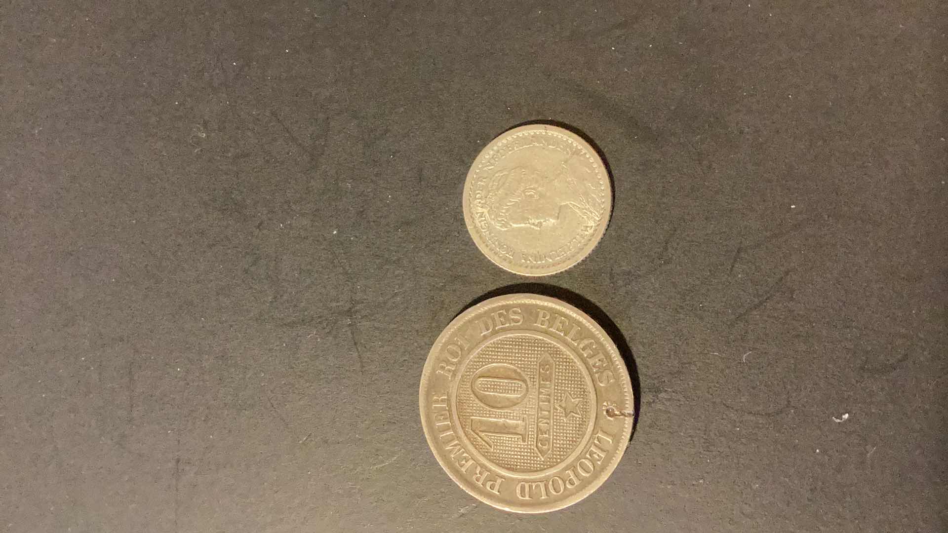 Photo 1 of BELGIUM,NETHERLANDS 1862,1914 COINS