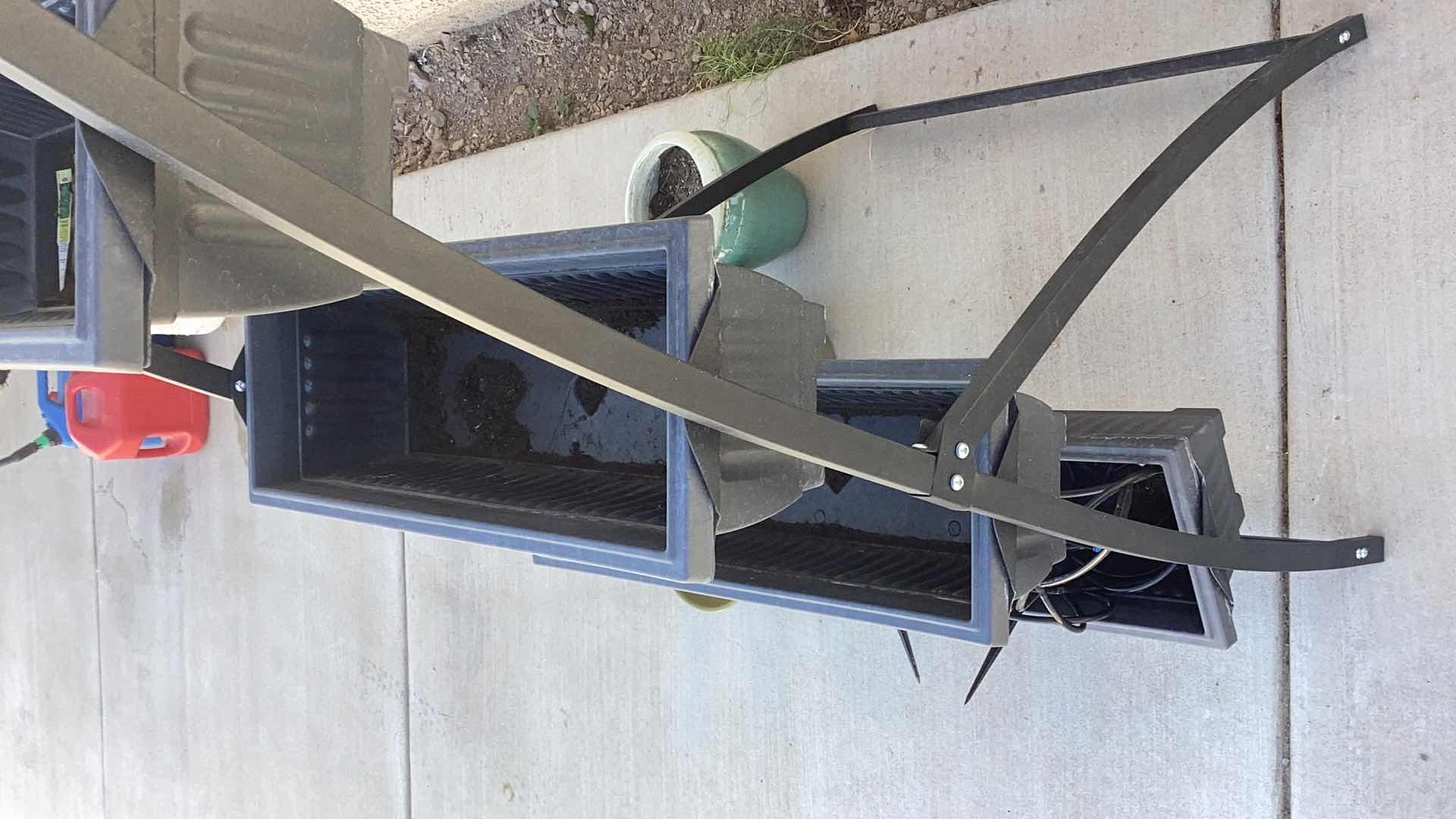 Photo 1 of FOUR TIER GARDEN STAND WITH POTS AND IRRIGATION 30” X 60”