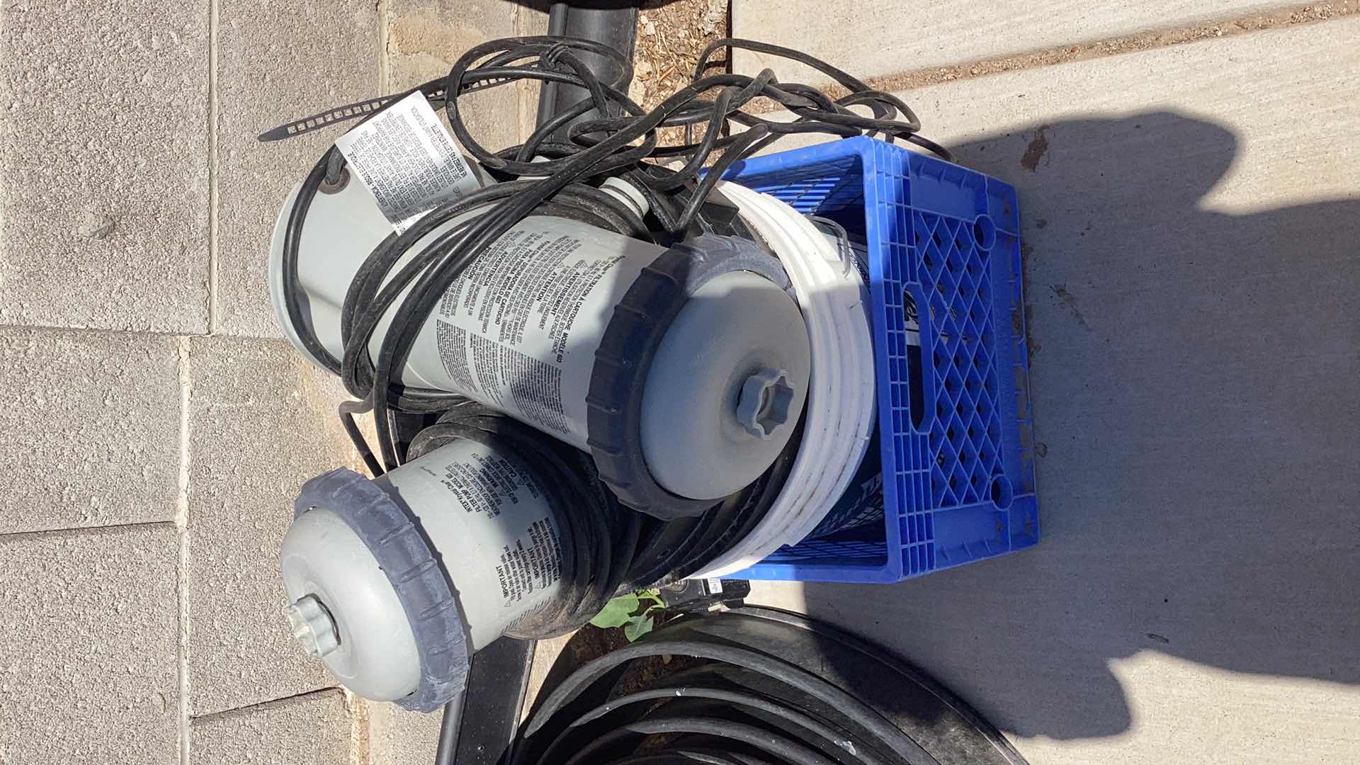 Photo 4 of PAIR OF POOL PUMS AND BUCKETS