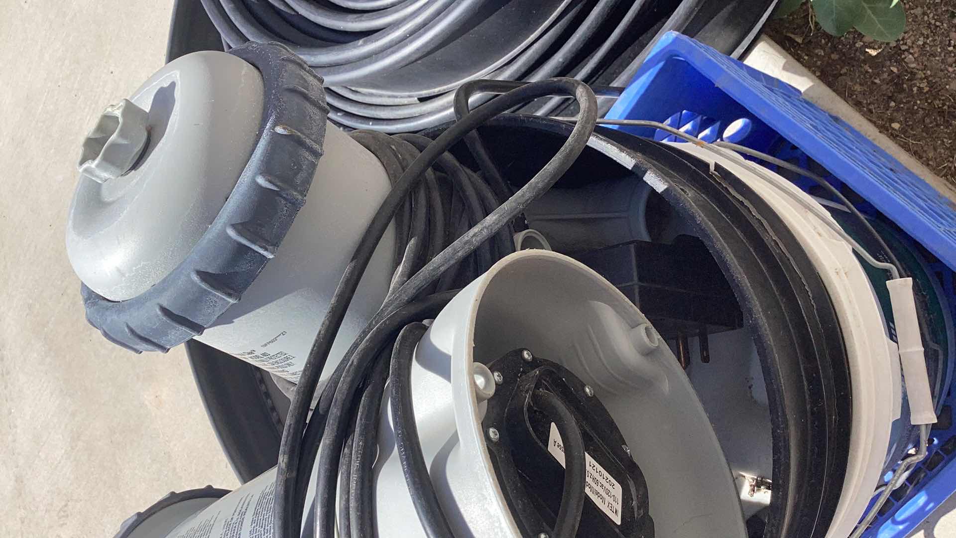 Photo 3 of PAIR OF POOL PUMS AND BUCKETS