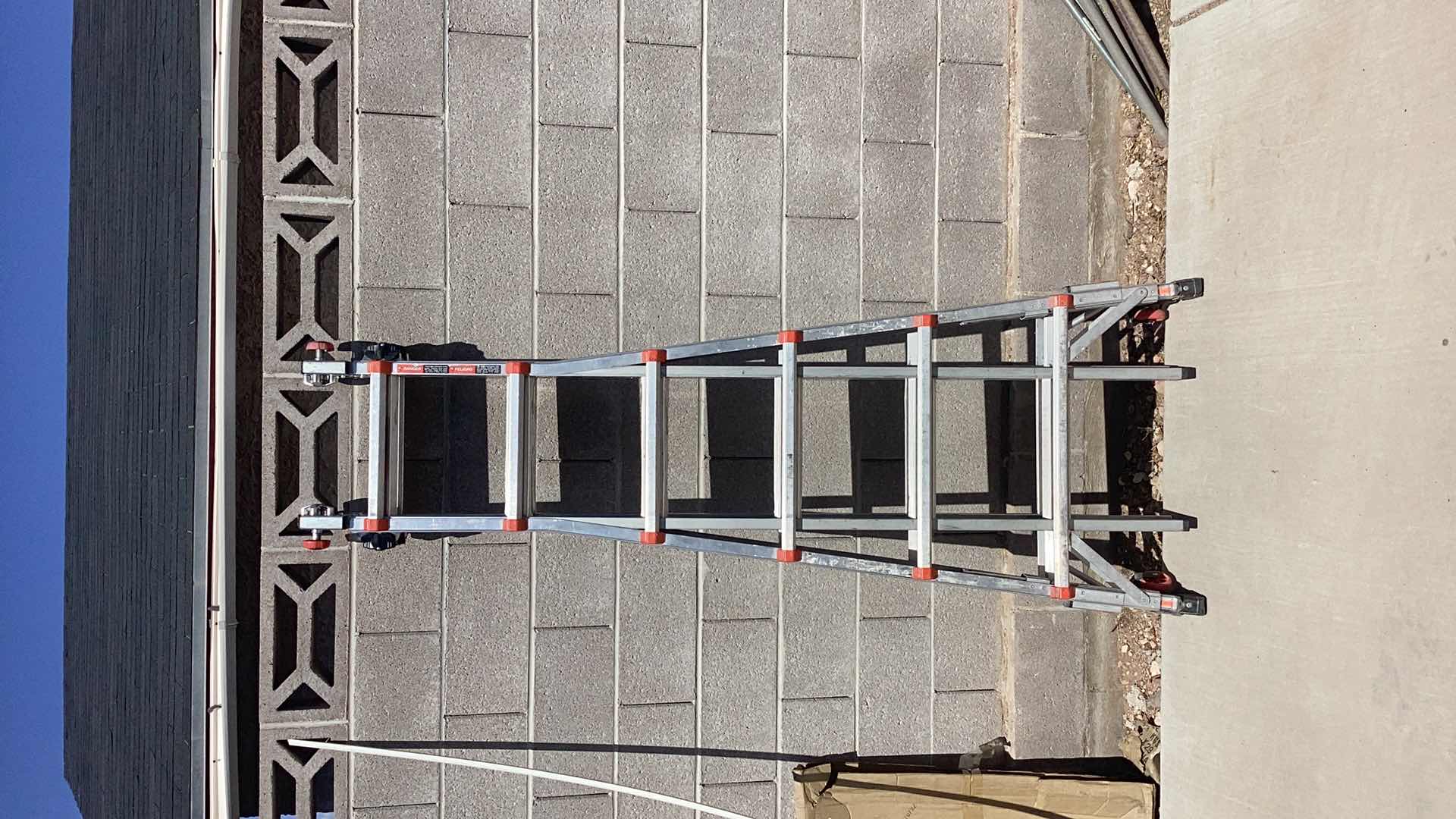 Photo 1 of LITTLE GIANT LEVELER EXTRA HEAVY DUTY EXTENDABLE LADDER