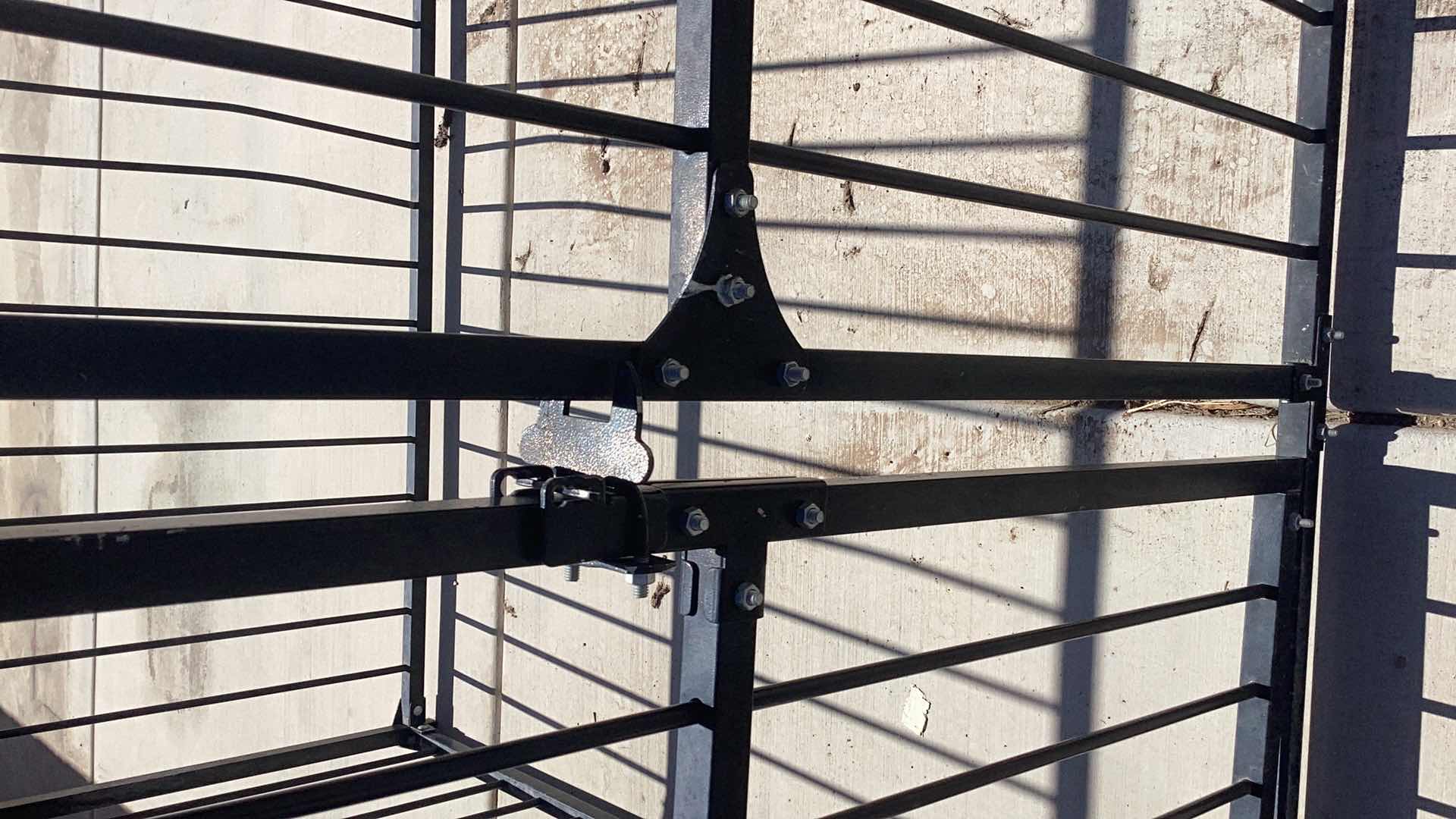 Photo 3 of LARGE METAL DOG CAGE 62” X 62” H 60”