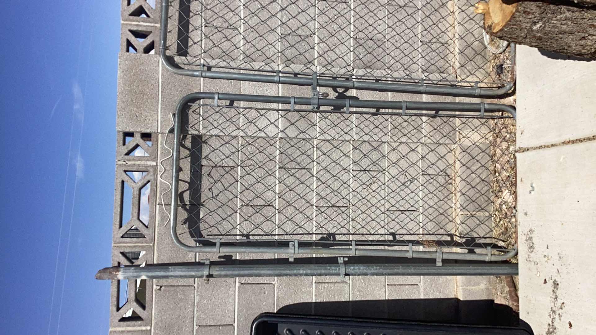 Photo 1 of CHAIN LINK GATE SECTION 110” X 72”