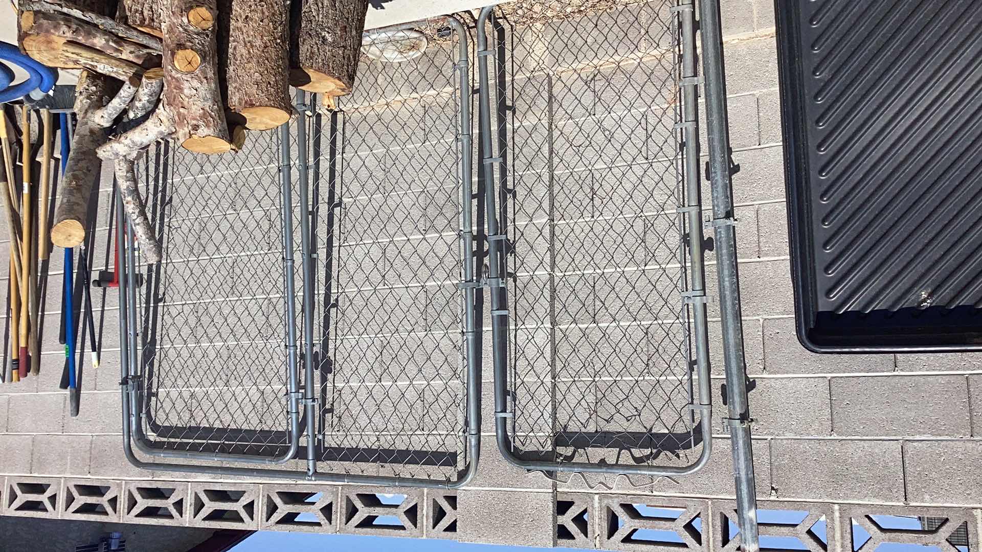 Photo 1 of CHAIN LINK GATE SECTION 110” X 72”