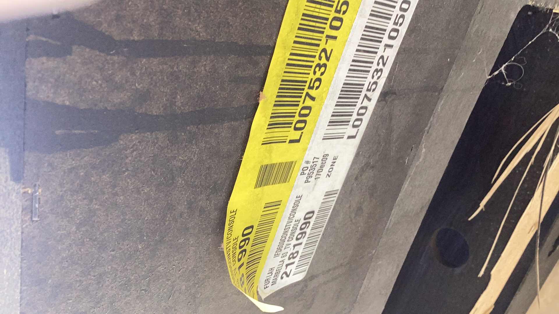 Photo 1 of MARABELLA 63” TV CONSOLE