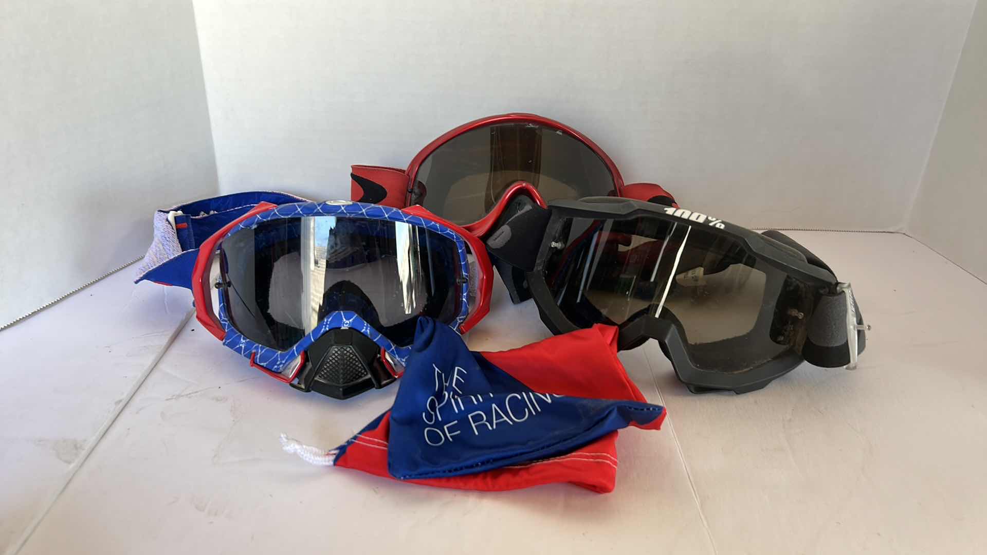 Photo 1 of THREE SNOW GOGGLES