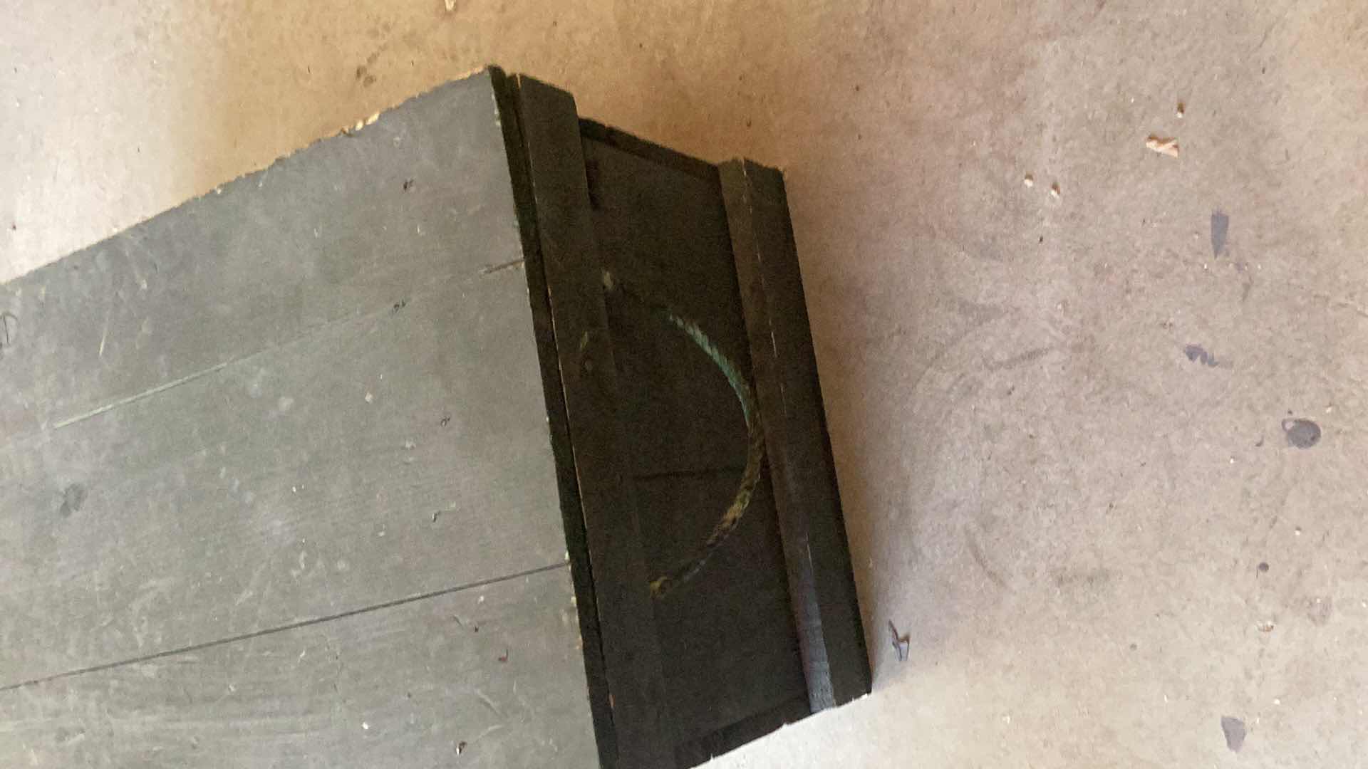 Photo 1 of WOODEN CHEST 23” X 13” H 11”